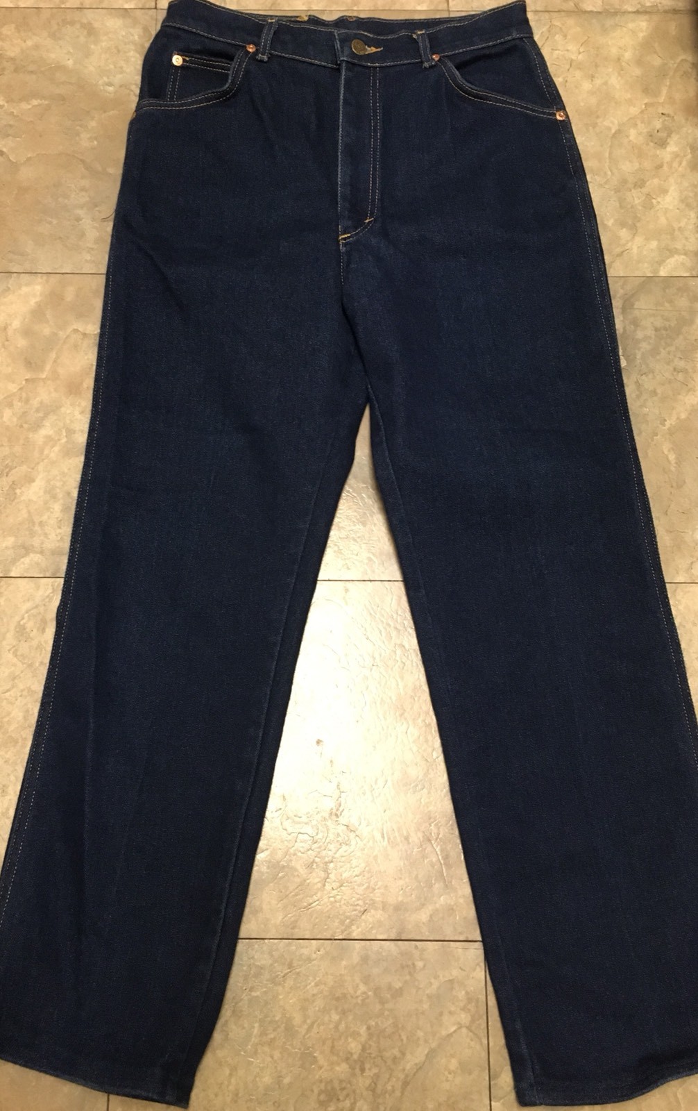 Vintage Lee Riders Jeans High Waist Made In USA Sz 14 30 Waist Up To 31
