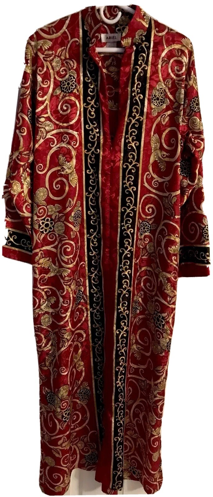 Robe Kaftan Ariel Bird Paradise Chinoiserie Loungewear