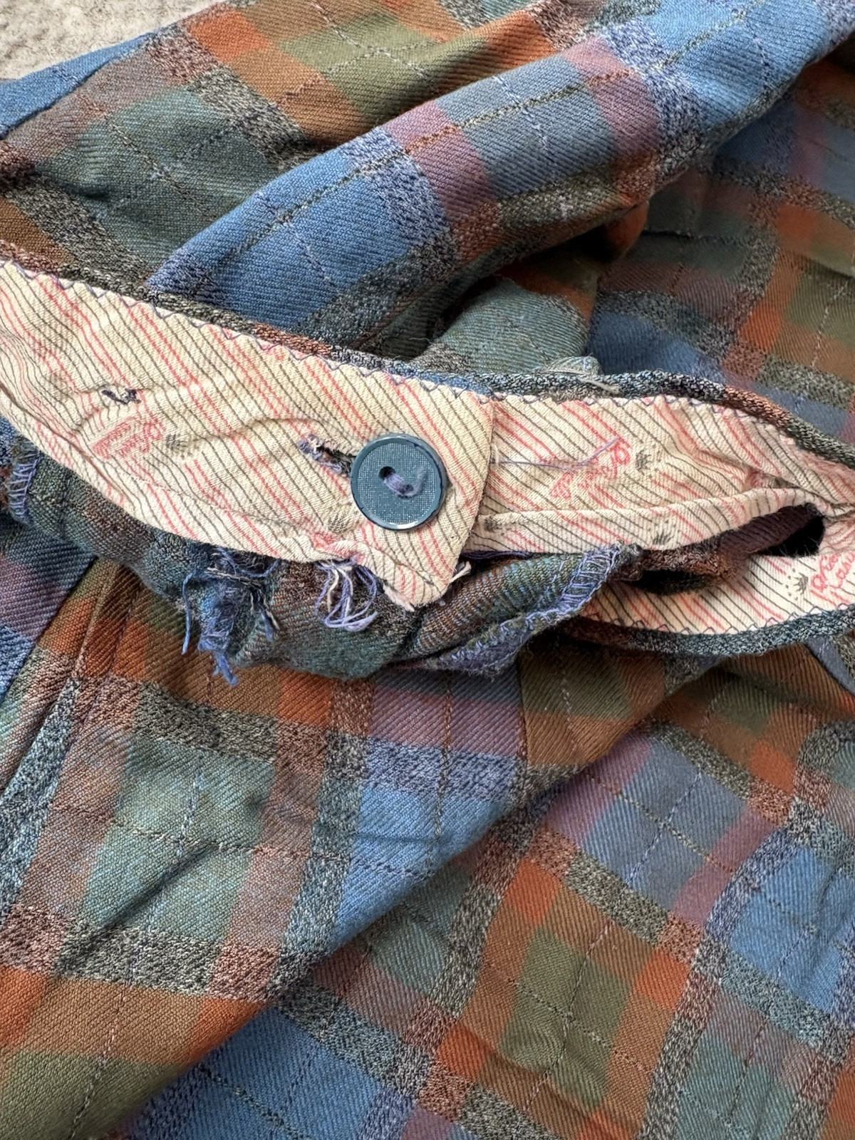 Vintage 1950s 1960s Womens Tapered Plaid Side Zip Pants Tapered