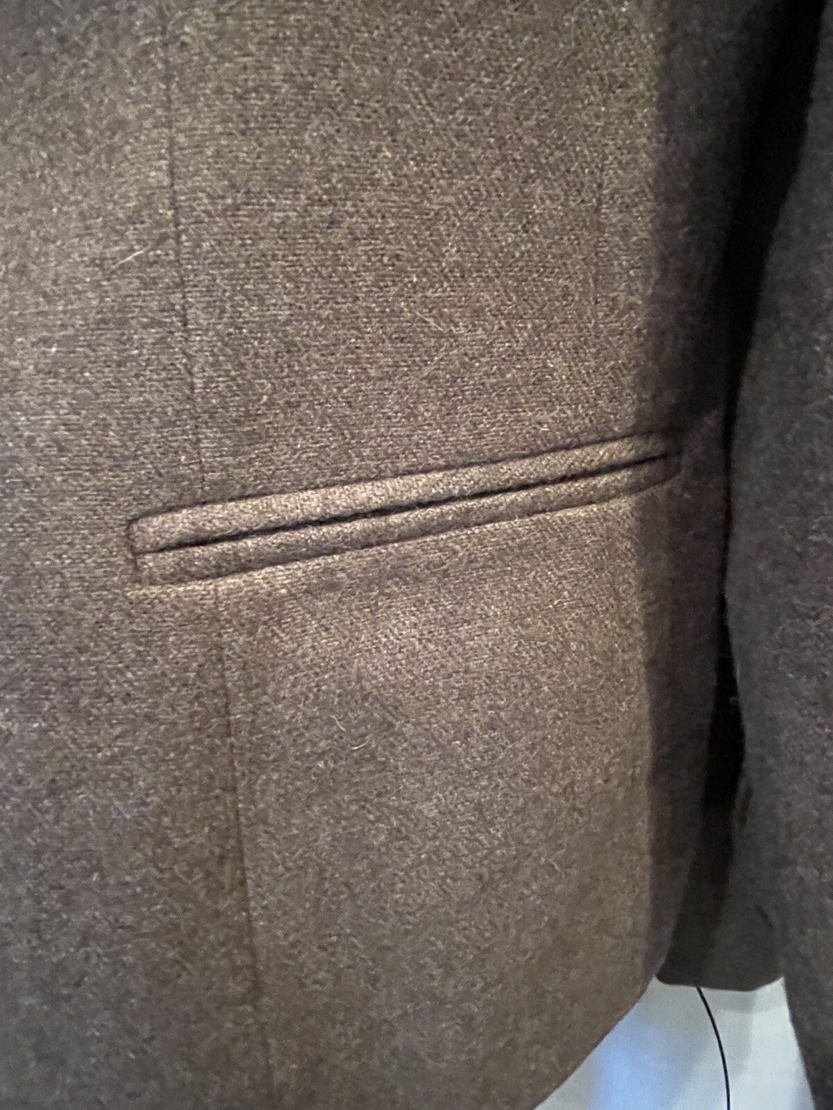 Vintage Act III Wool Pencil Skirt & Blazer Suit Set Brown Size 16/18