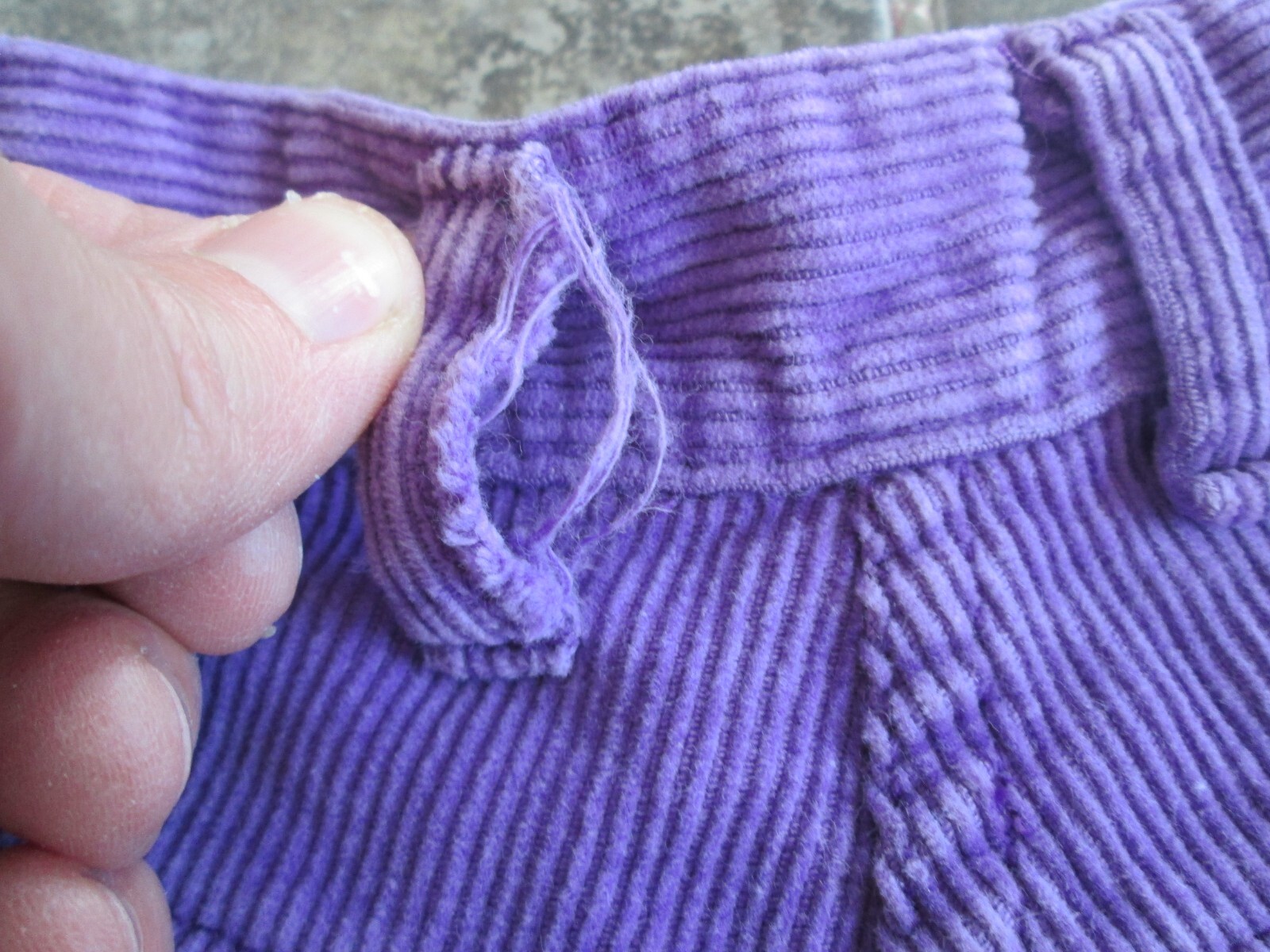 Vintage Jackjeans Corduroy Pants 9 24×32 Mom Pleated High Waist Tapered Purple