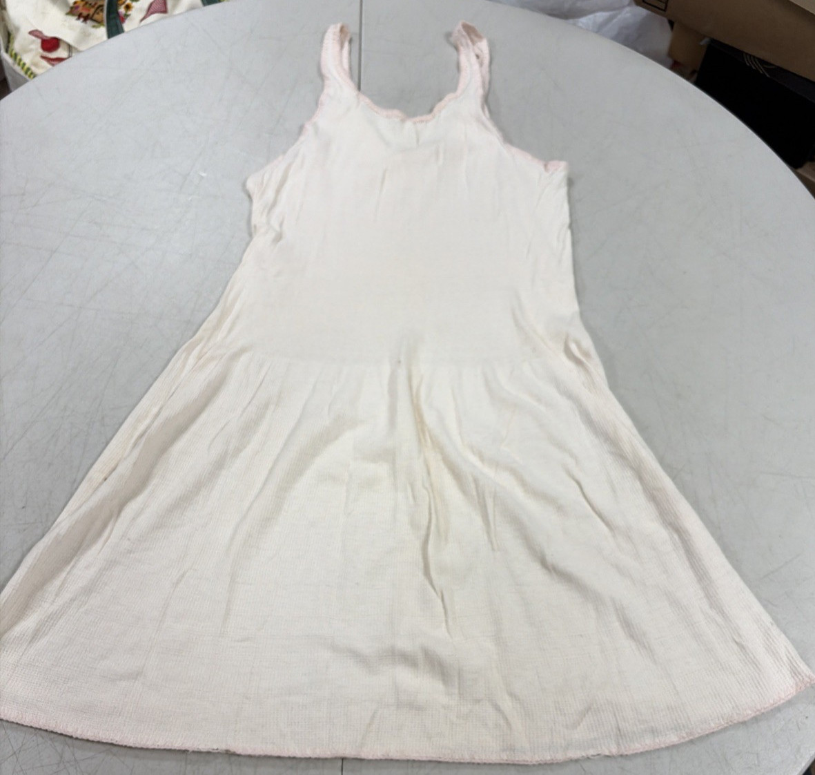 Vintage Sleepwear/Under Garment Comfy Cotton Pink Size M?