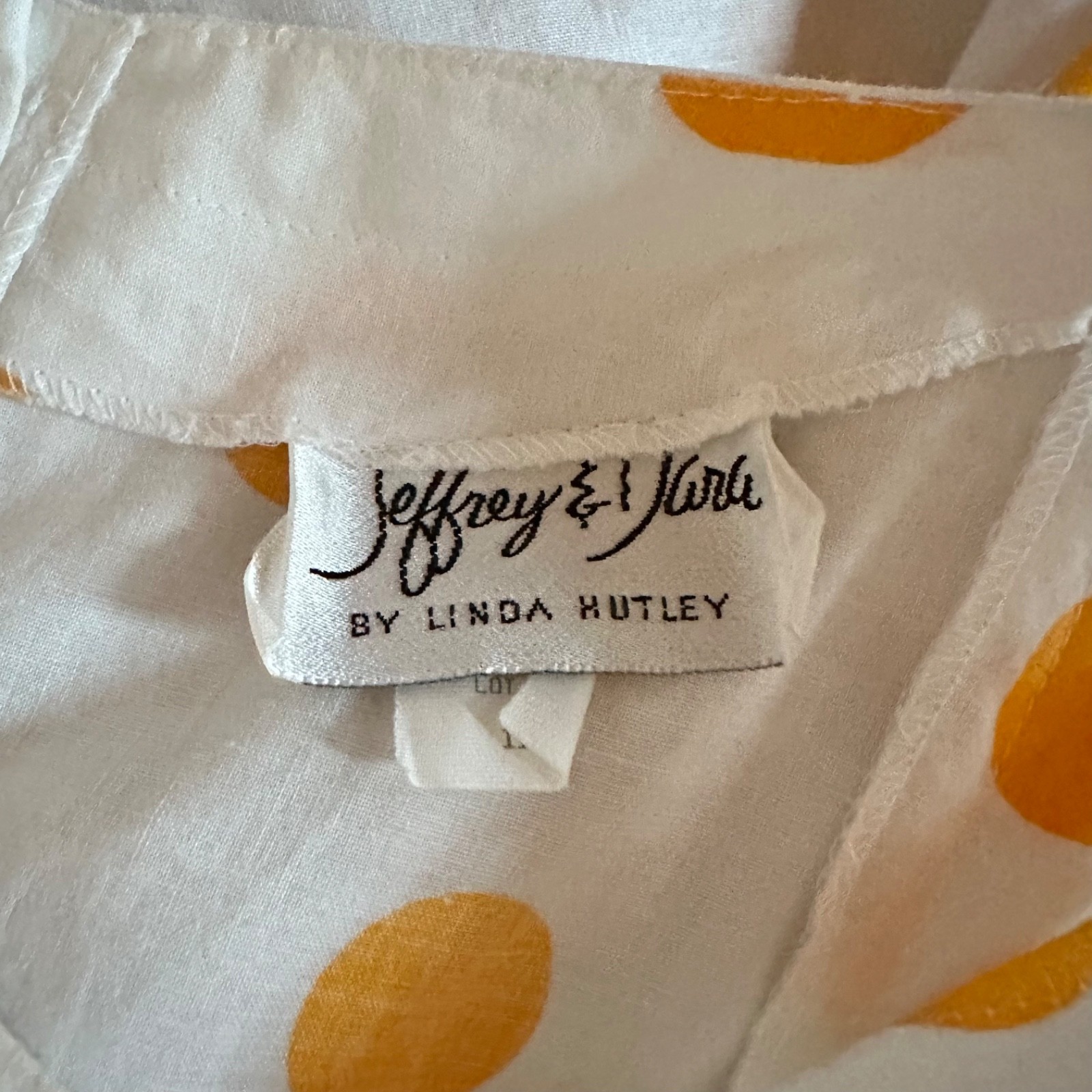 Vintage 1980s Preppy Yellow Polka-dot Skater Circle Mini Dress L Volup