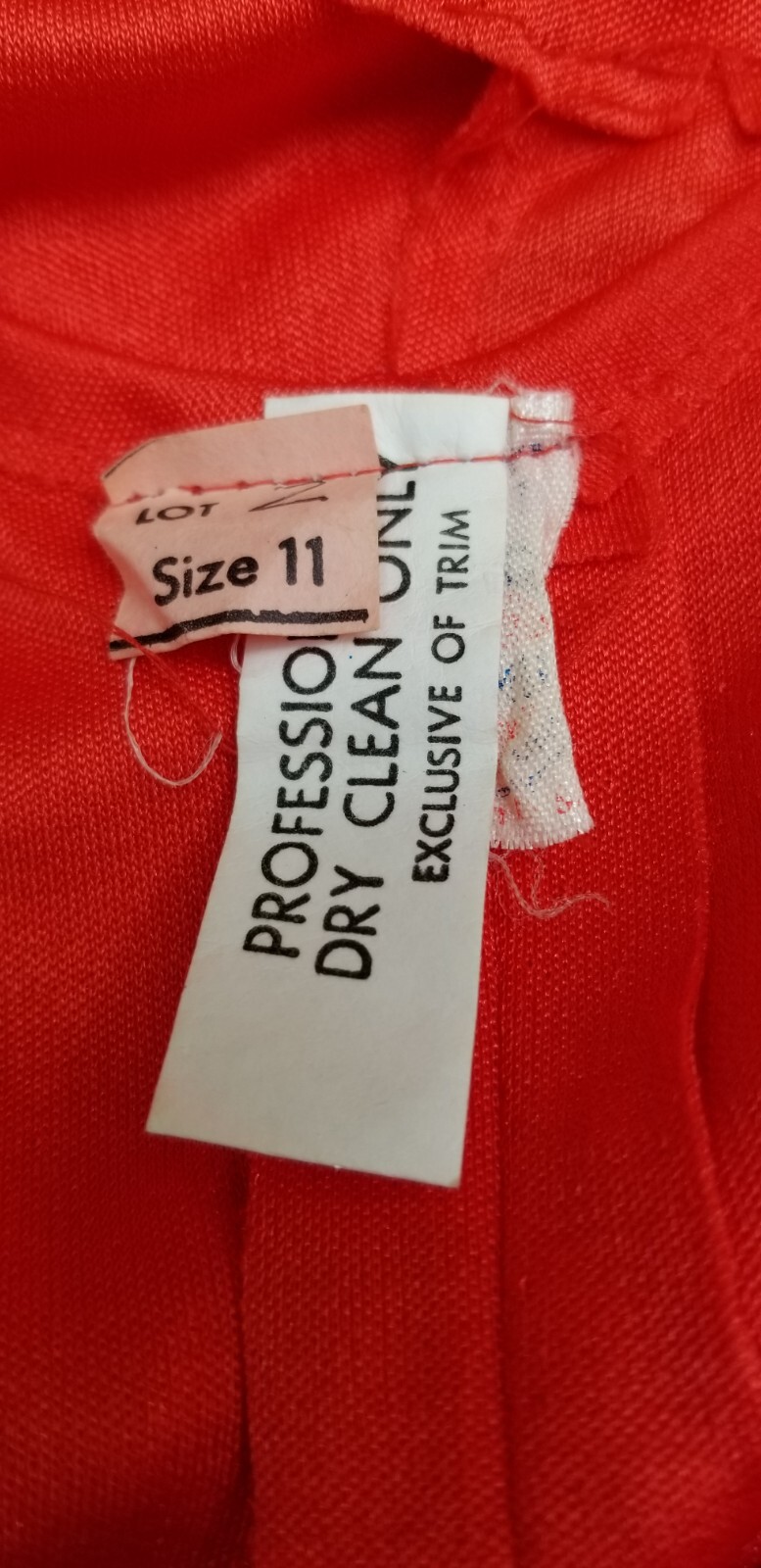 Vintage 1970s Shiny Red Jersey Knit Disco Draped Dress w/ Tassel Belt – Size S