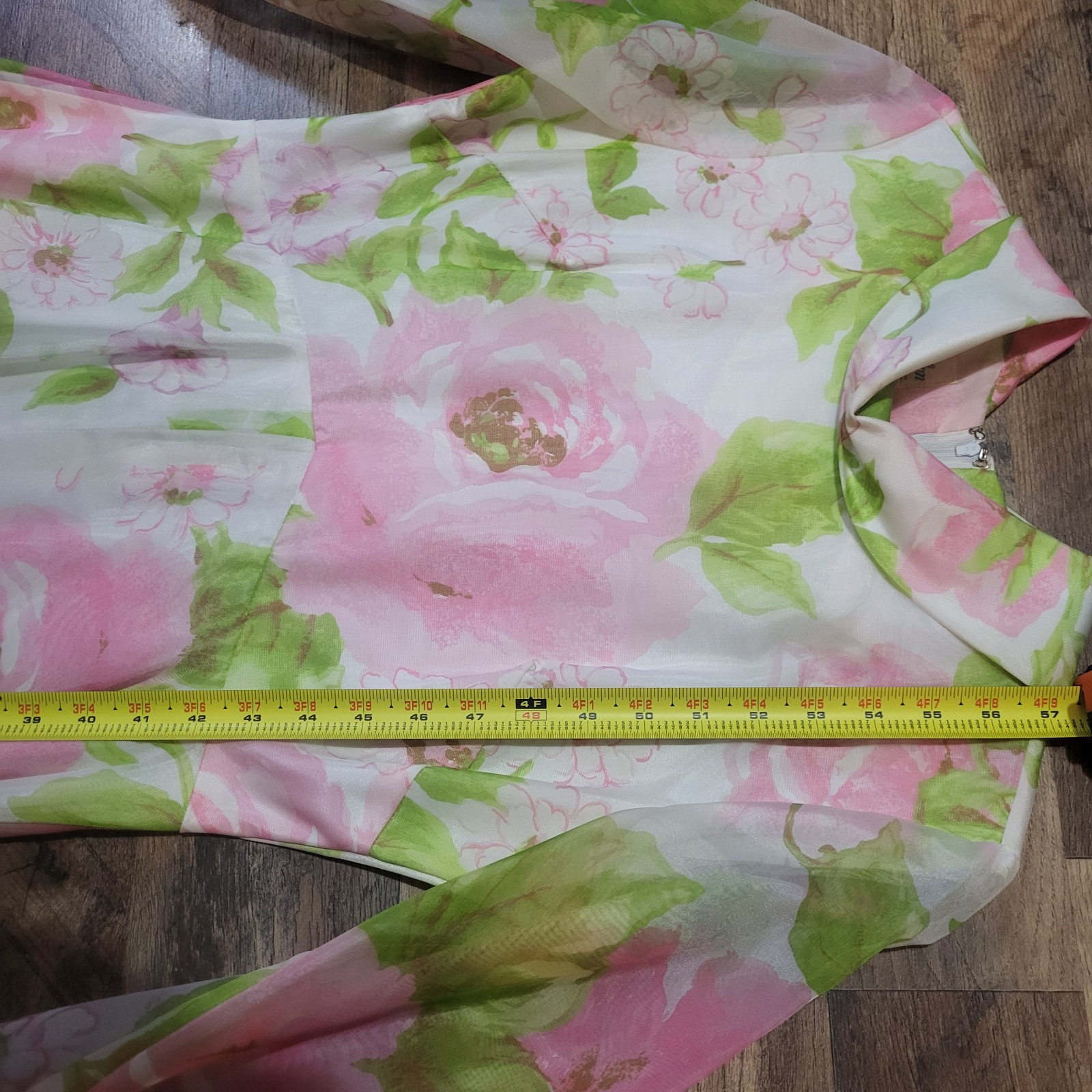 Vintage Avalon Classics Longsleeve Floral Maxi Gown Size 12