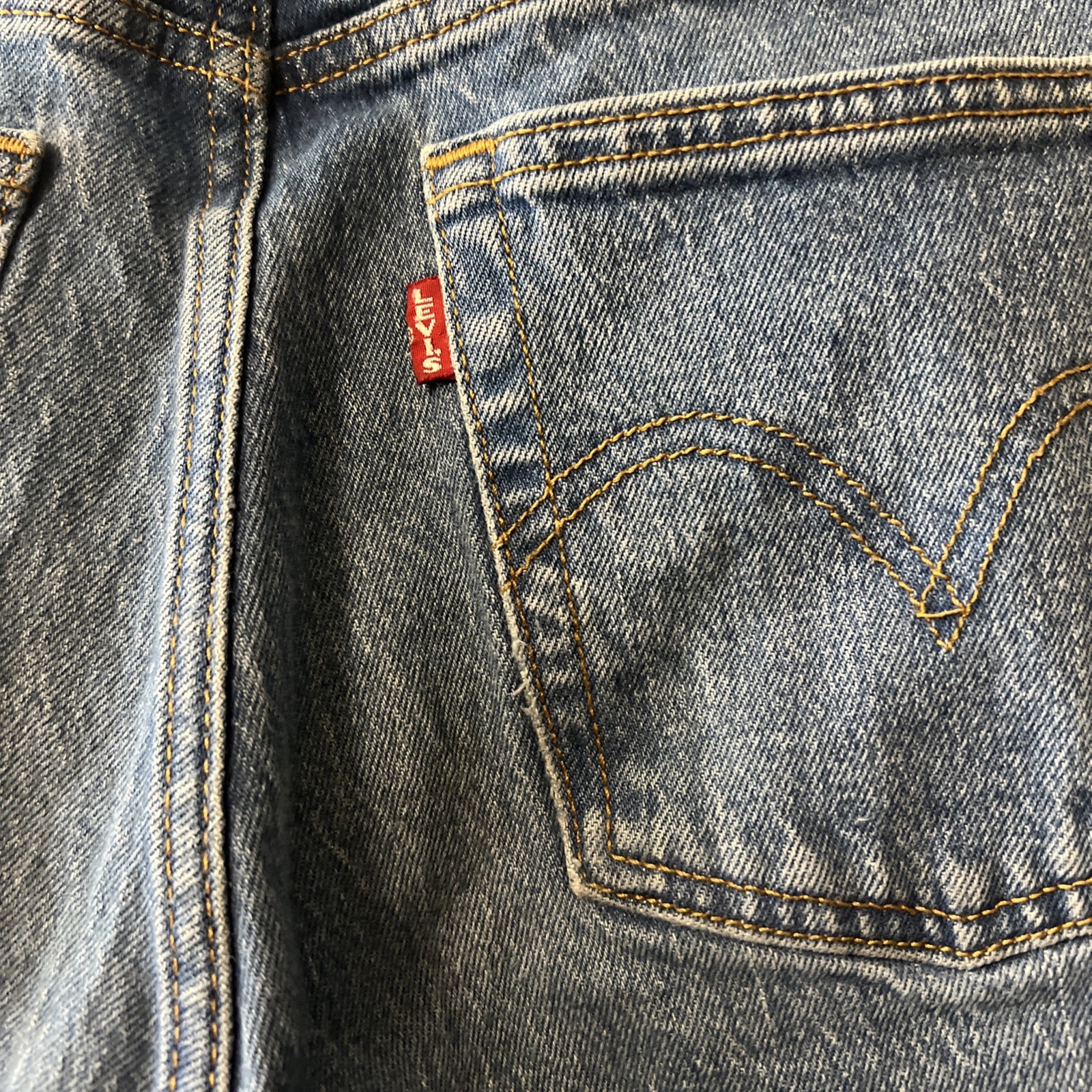 70s LEVI’S Capital E Jeans (25) vintage Blue Wash skinny