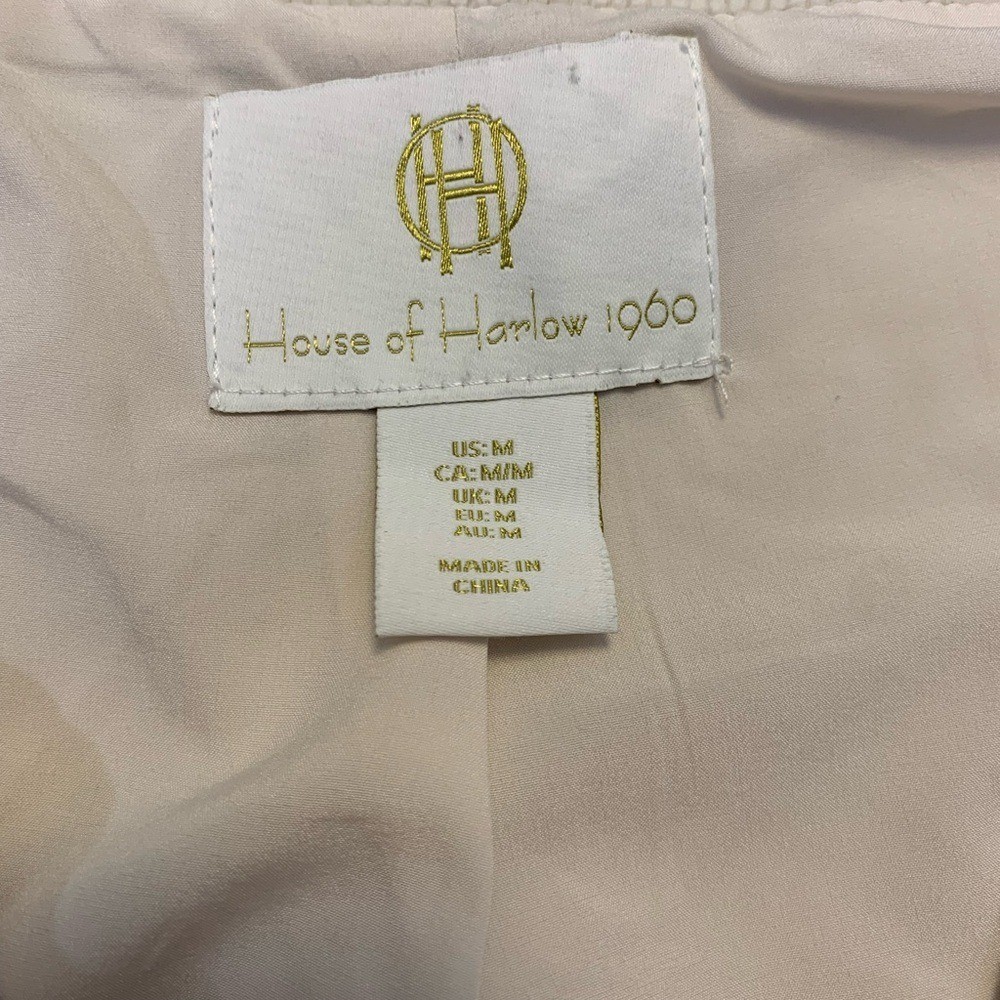 House of Harlow 1960 Beige Vest