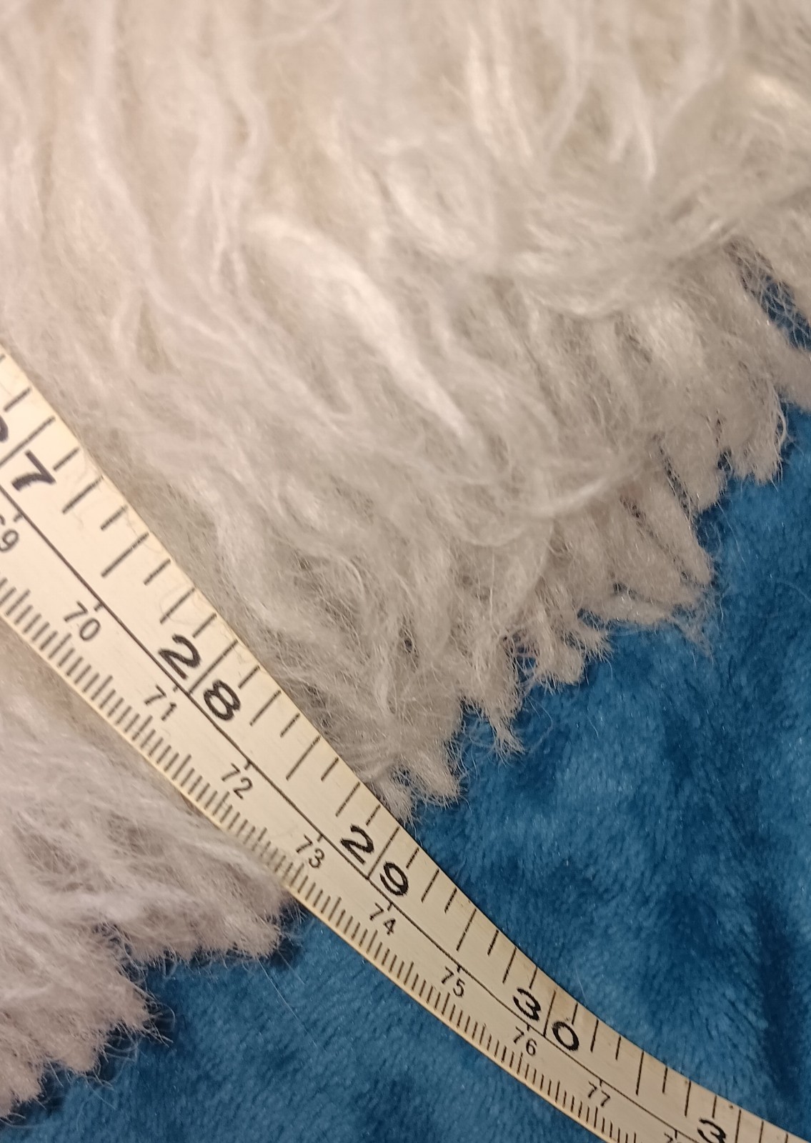 Vintage Handmade Greece Pure New Curly Long Lamb Wool Vest Woman Sz 2X EUC