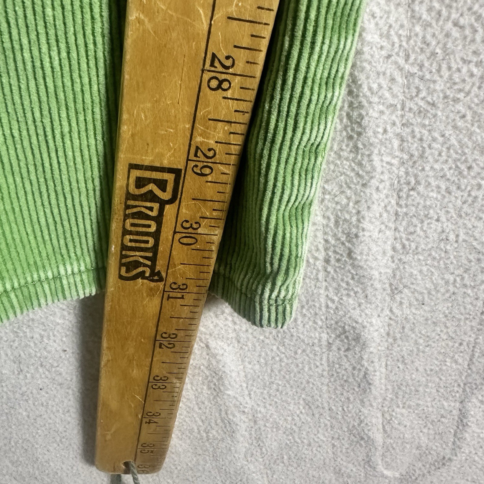 90’s/Y2K express Lime Green corduroy Pants Grunge Riot Girl Indie Sleaze Sz 6