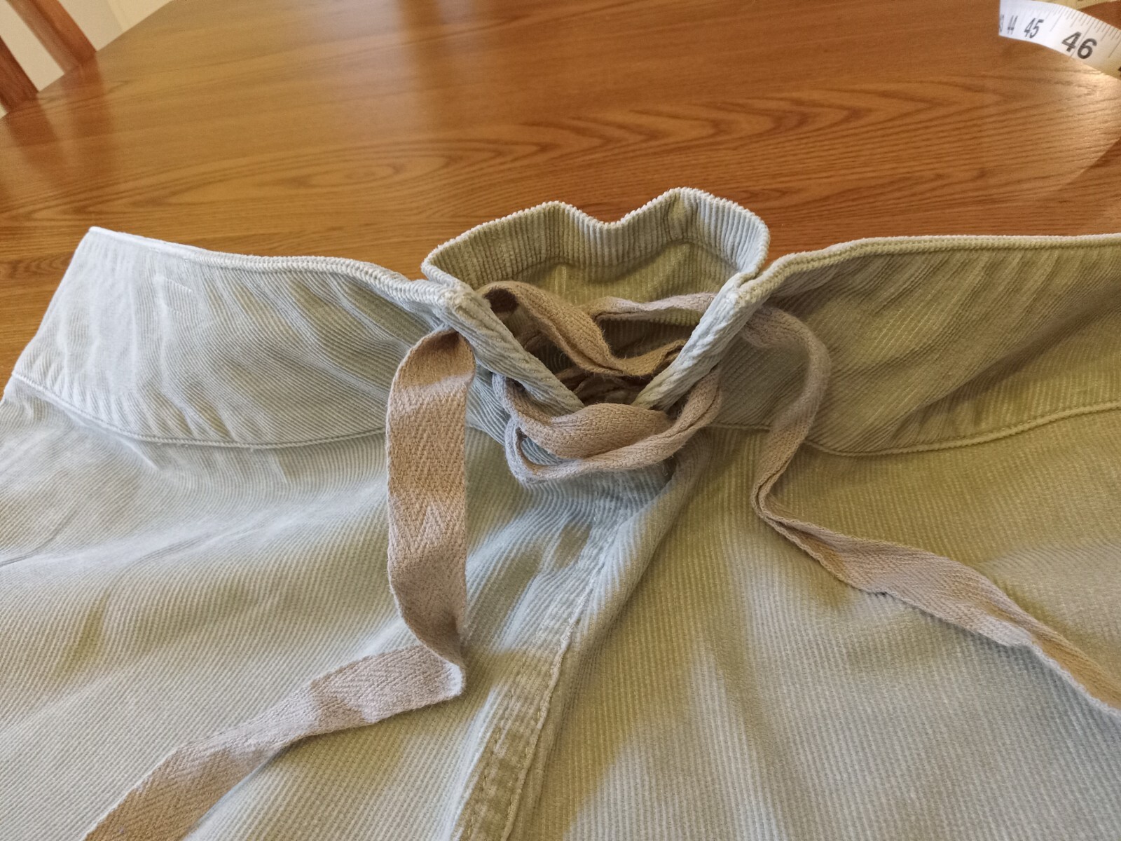 Vintage Delia’s Juniors XL Sweater And 13/14 Corduory Tan Pants With Wide Flare