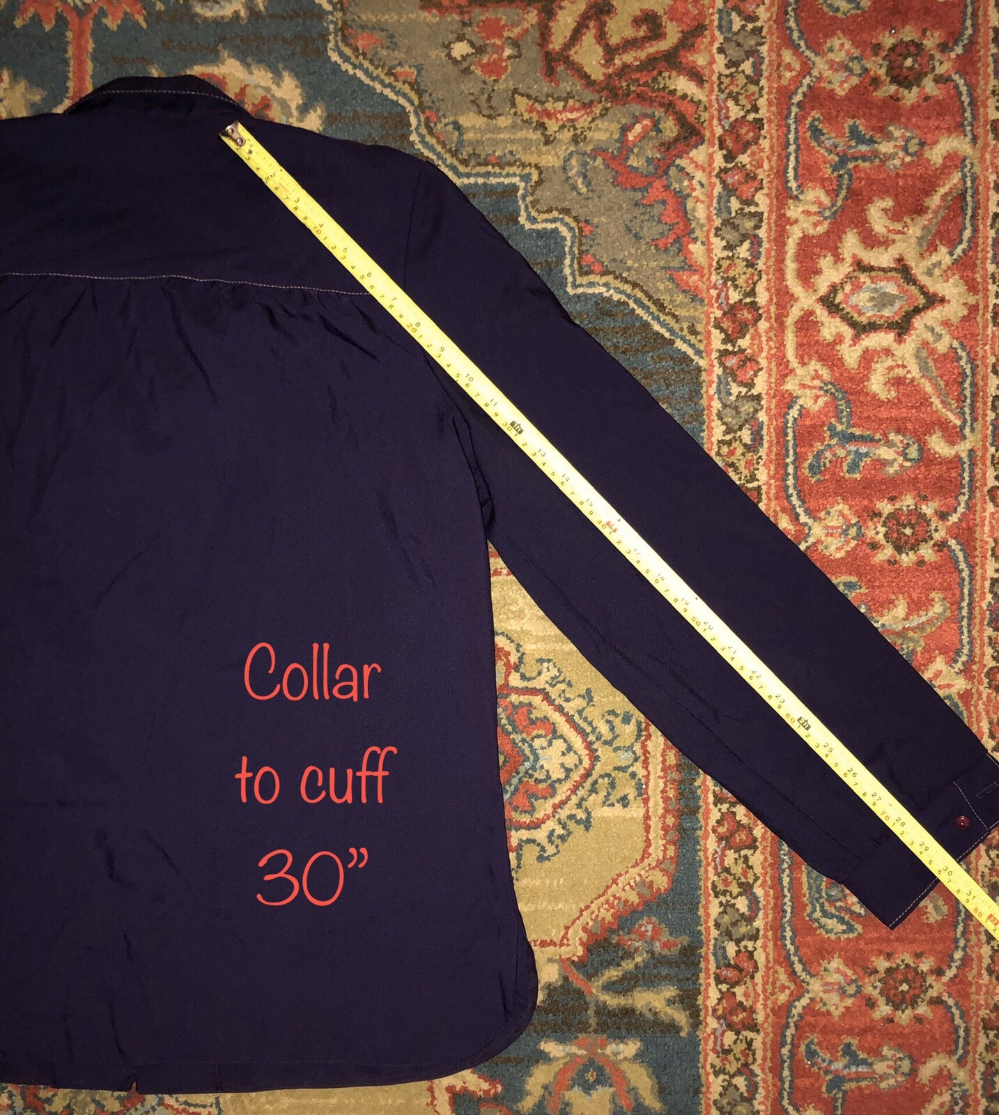 Vintage 1970’s Jo Hardin Originals Dallas 5-Button Smock Jacket Size 20 Plum