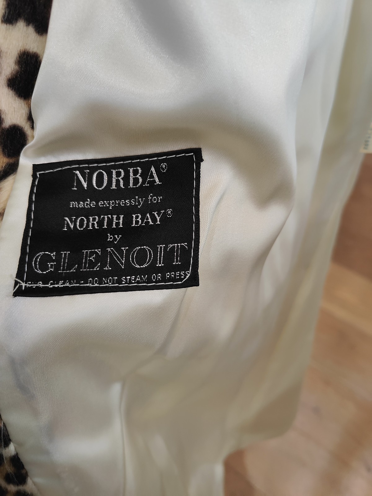 Vintage Norba by GLENOIT Faux Fur Coat 1950’s /1960’s