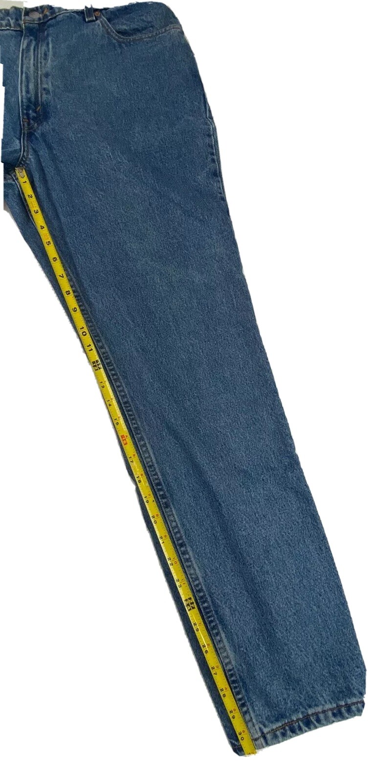 Vintage Levi’s 550 Red Tab Sz. 12 MOM Jeans 31W 31 Inseam High Waist 90s Y2K 98