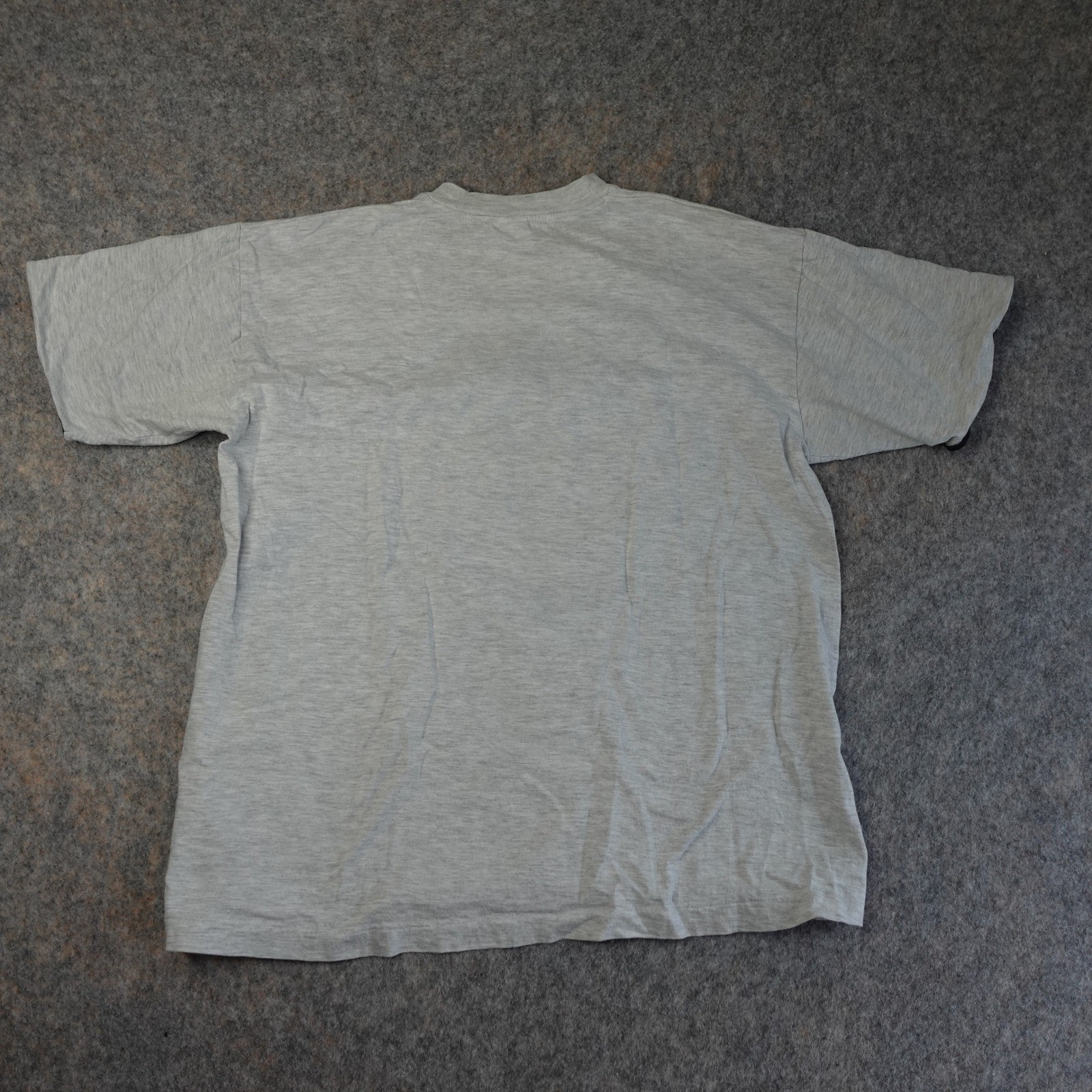 Vintage 90s Bahamas T Shirt Womens XL Grey Hey Mon We Be Jammin Ringer Tee Rasta