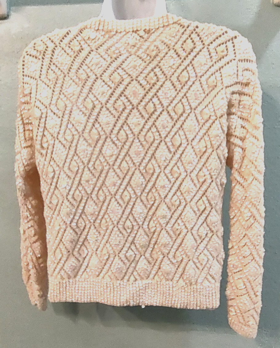 Vintage Sequinn Sweater JACKET CAVANAGHS 50’S 60s Hollywood Glam VTG