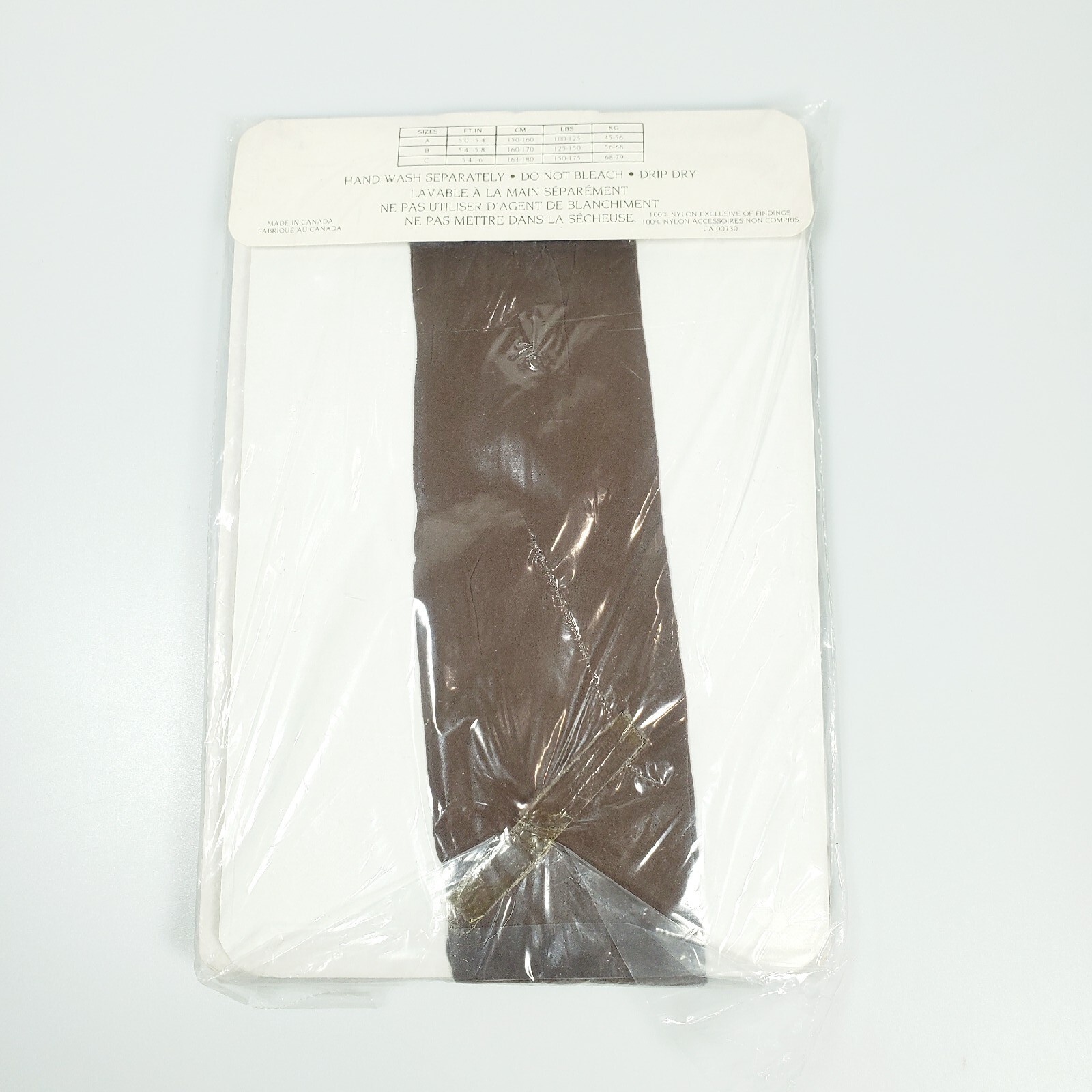 Silky Legs Vintage Pantyhose Non Run Ultra Ultra Sheer Size M/L Taupe 10 Denier