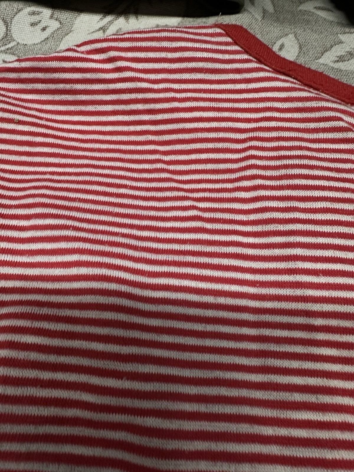 Vintage 1970s Red Stripped Gym Romper Devil High School One Piece Zip Front Dart