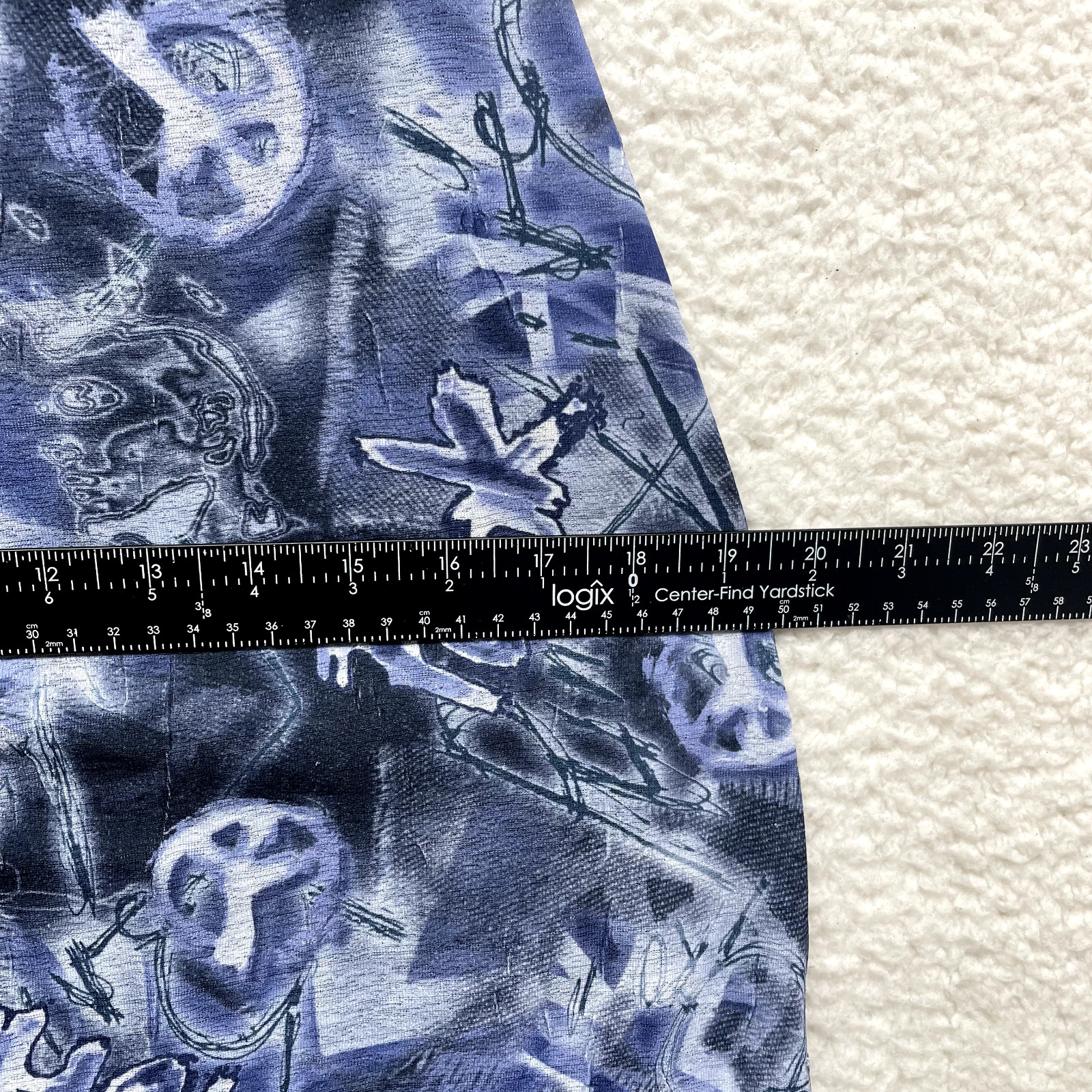 90s Y2K Vintage Mesh Mini Dress Large Blue Cyber Club Rave Fairy Goth Whimsigoth