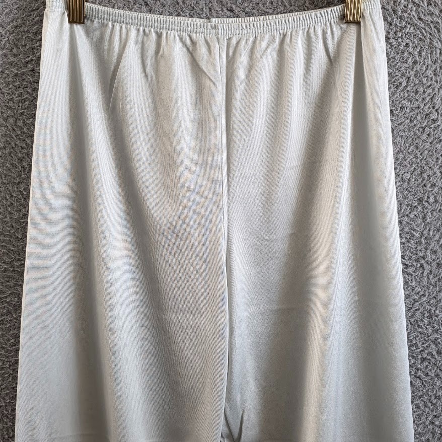 Vintage Vanity Fair Sleepware Pants Small Gray Elastic Waist nylon ANTRON III