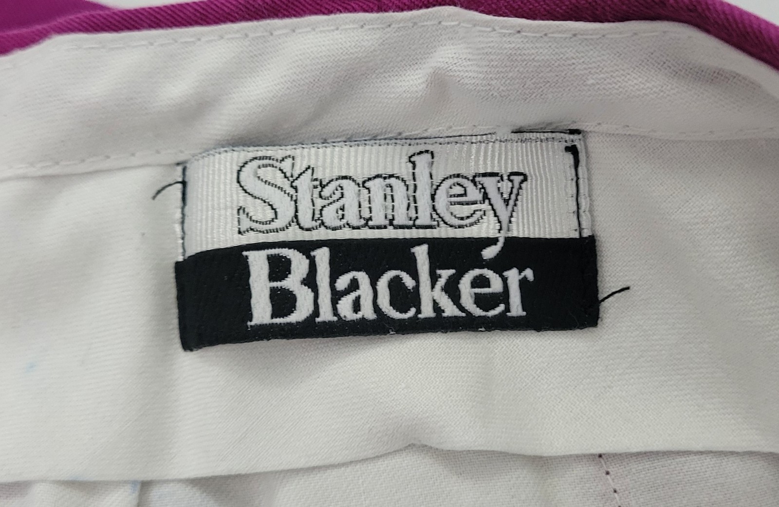 Vintage Stanley Blacker Magenta/Purple Walking Shorts Size 10
