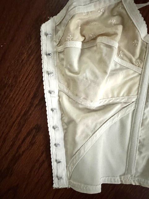Vtg 50s bra with tag Glamorise 34B NOS