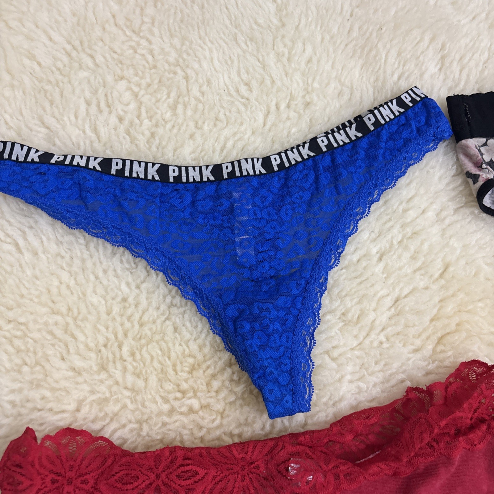 Vintage Lote 10 Pink/victoria Secrets Pantis #092