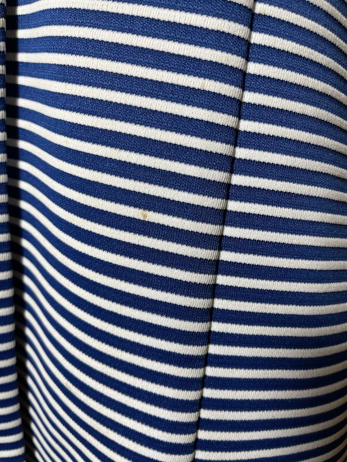 Vintage 1960s Nardis Of Dallas Mod Gogo Stripe Dress Size Medium Custom Made