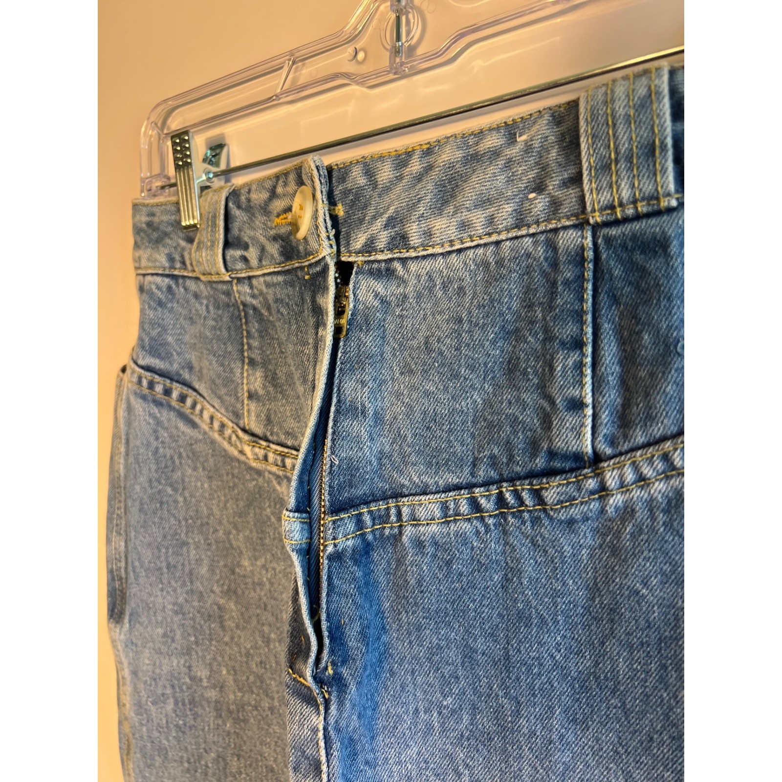 Vintage 80s Guess by George’s Mariana Denim Skirt Medium Wash Streetwear Size 30