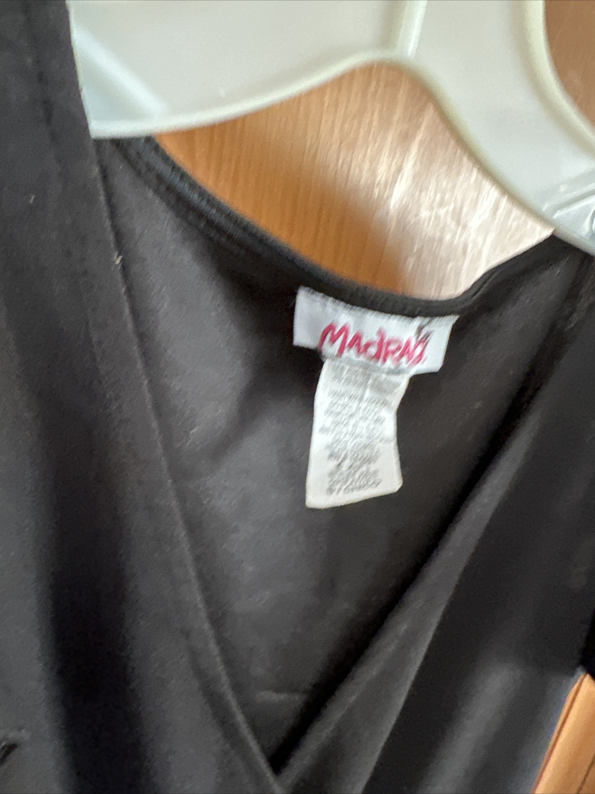 Vtg 70s Campus Casual Black Jumpsuit Romper Wide Leg Bell Bottom SZ S