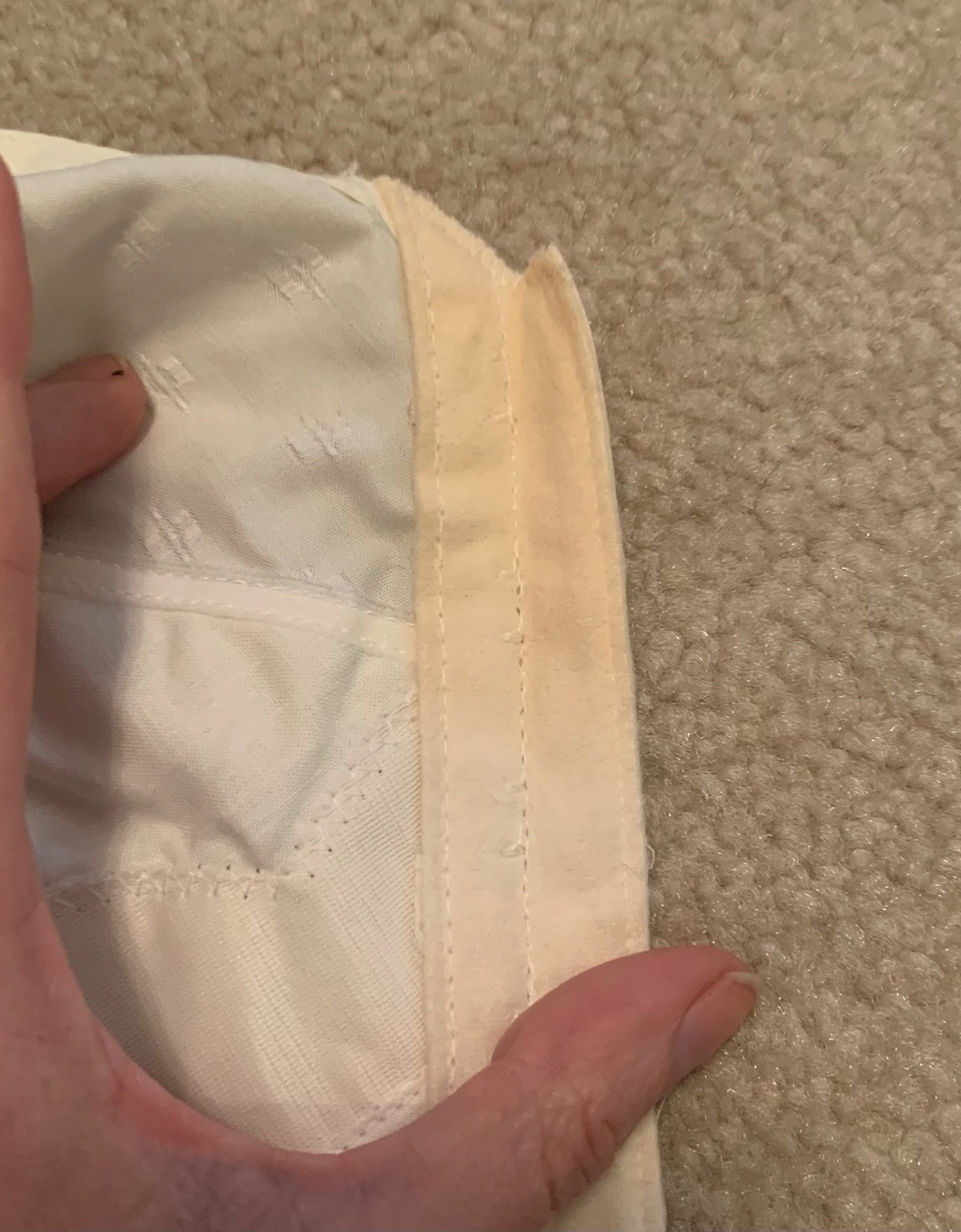 NIB Vintage Sears Under Fashions White Full-Coverage Front Closure Bra