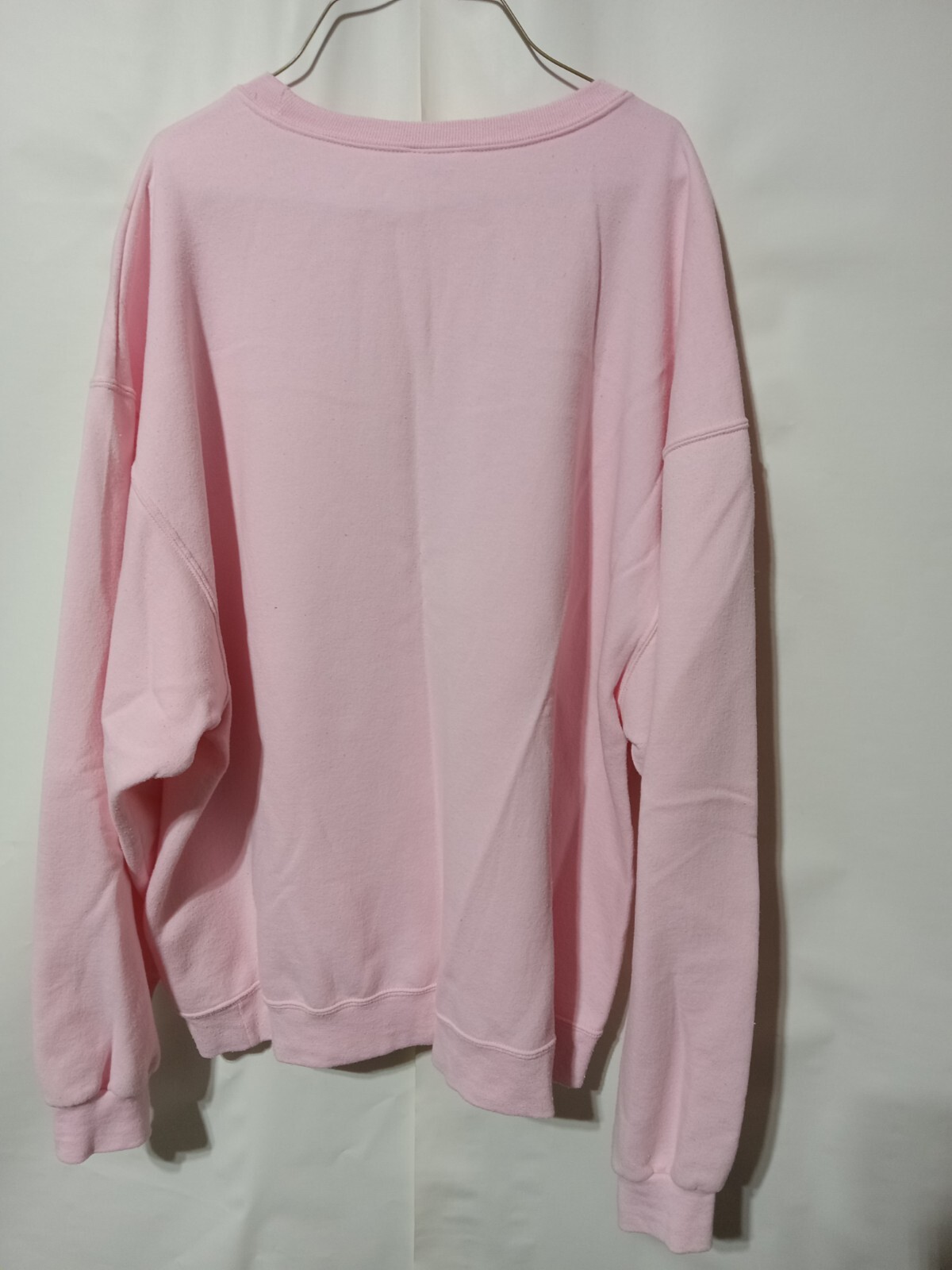 Vintage Jerzees Xl Womans Pink Full Zip Sweater Sparkles Embroidery 24 P2p 26l