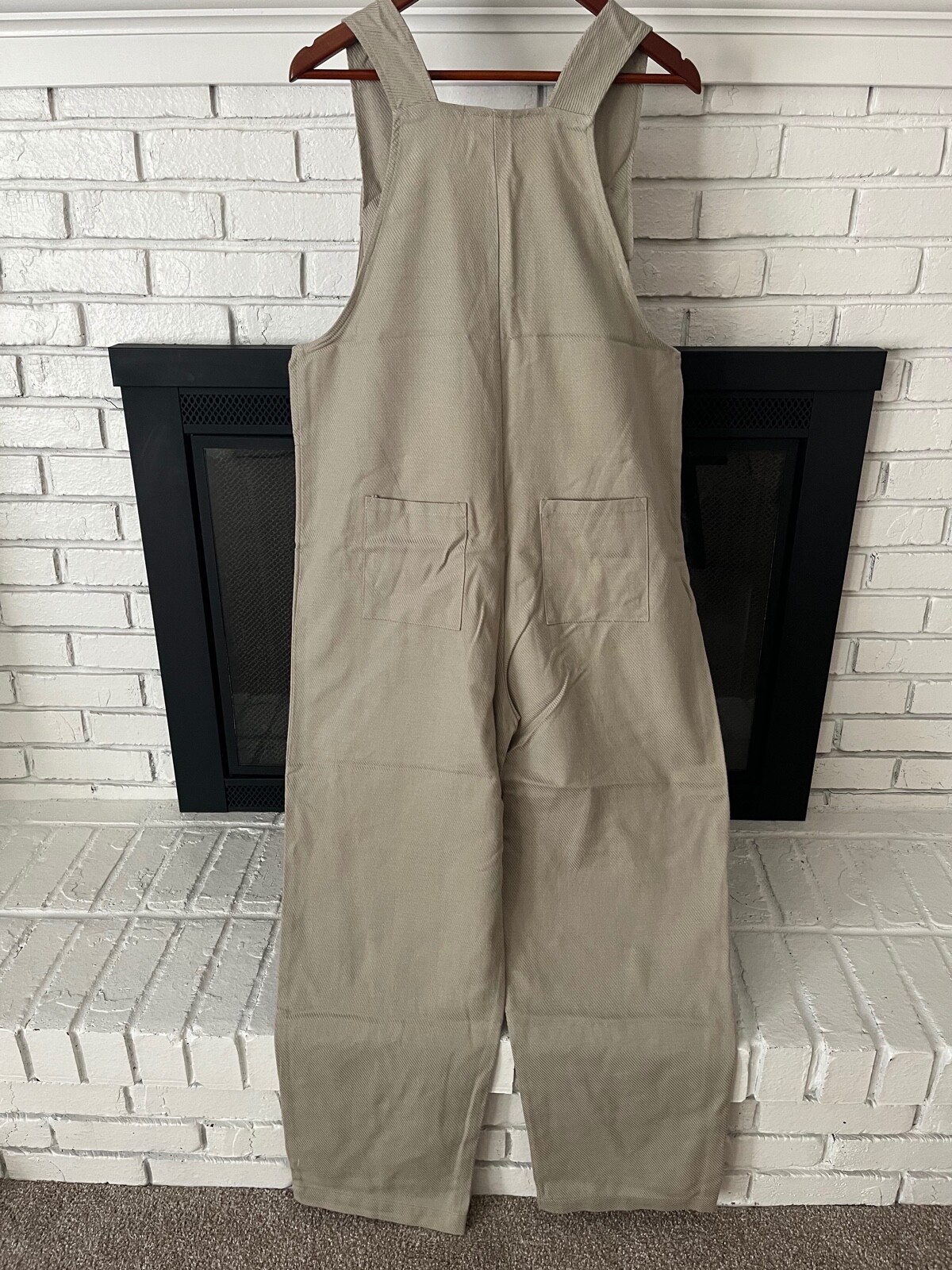 Vintage Timbuktu Station Women’s Overalls Sz 2 Excellent Condition, Beige / Tan
