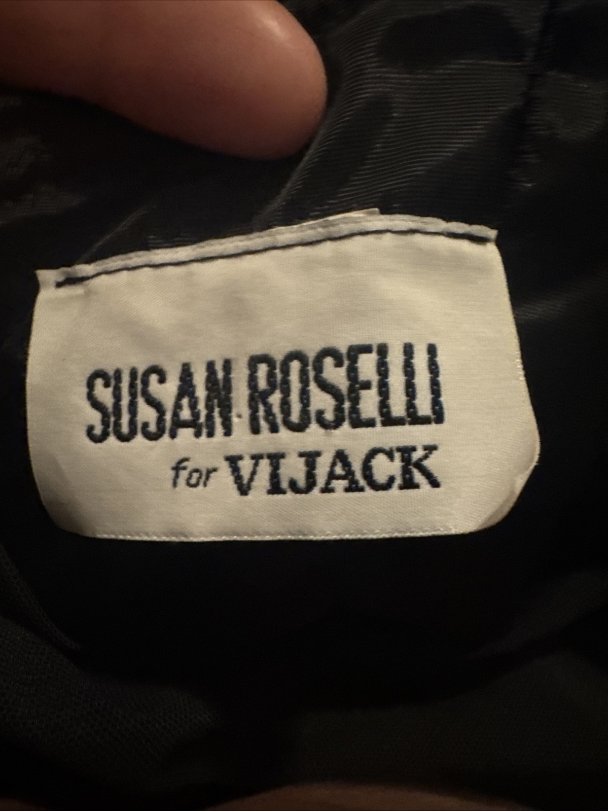 VTG 80’s Susan Roselli for Vijack Sheer Sleeve Velvet Dress Gold Ribbon Size 14