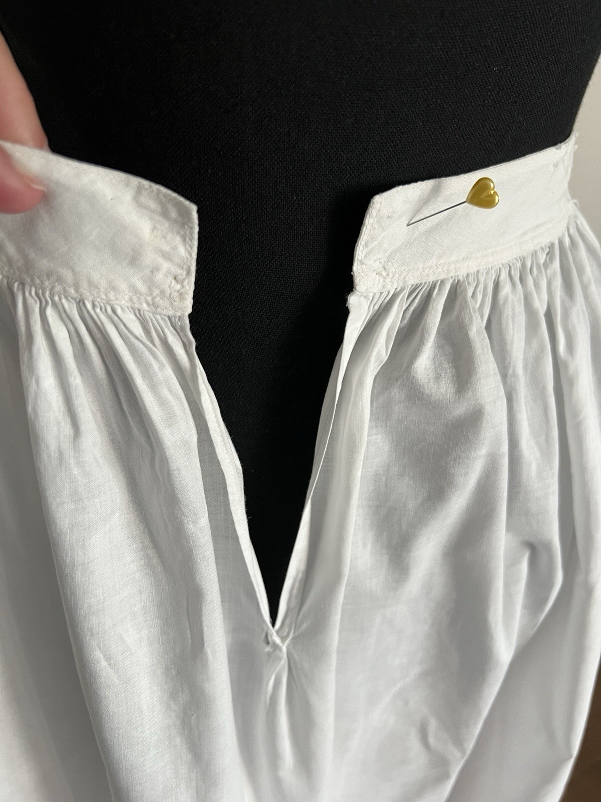 Vintage Antique Lot Of 3 Half Slips (2) & Full Slip (1) – White Cotton & Lace