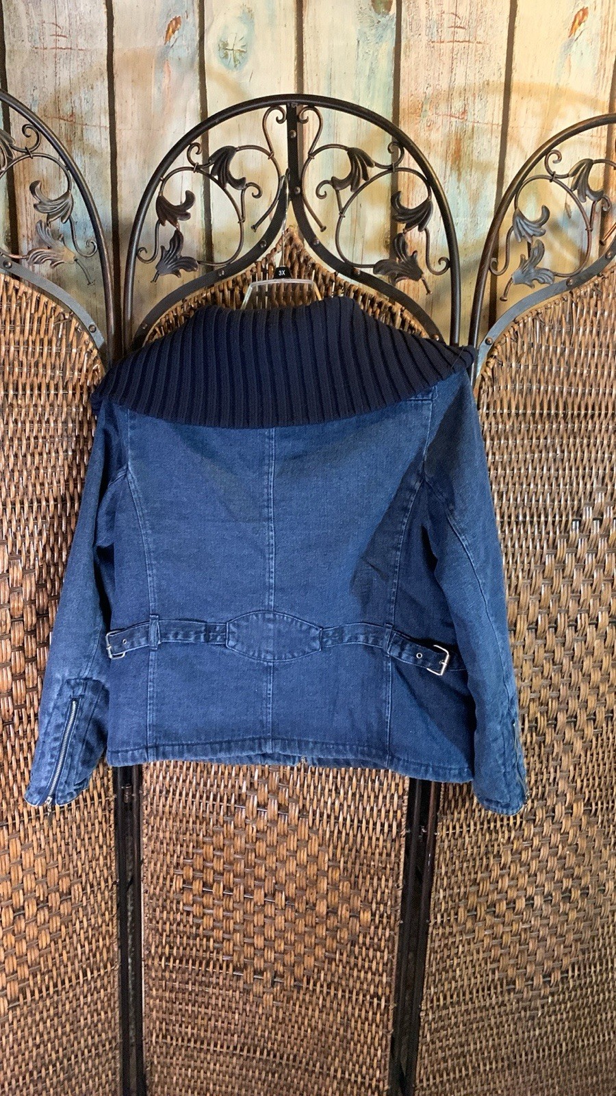 Vintage Faded Glory Denim Coat Size L