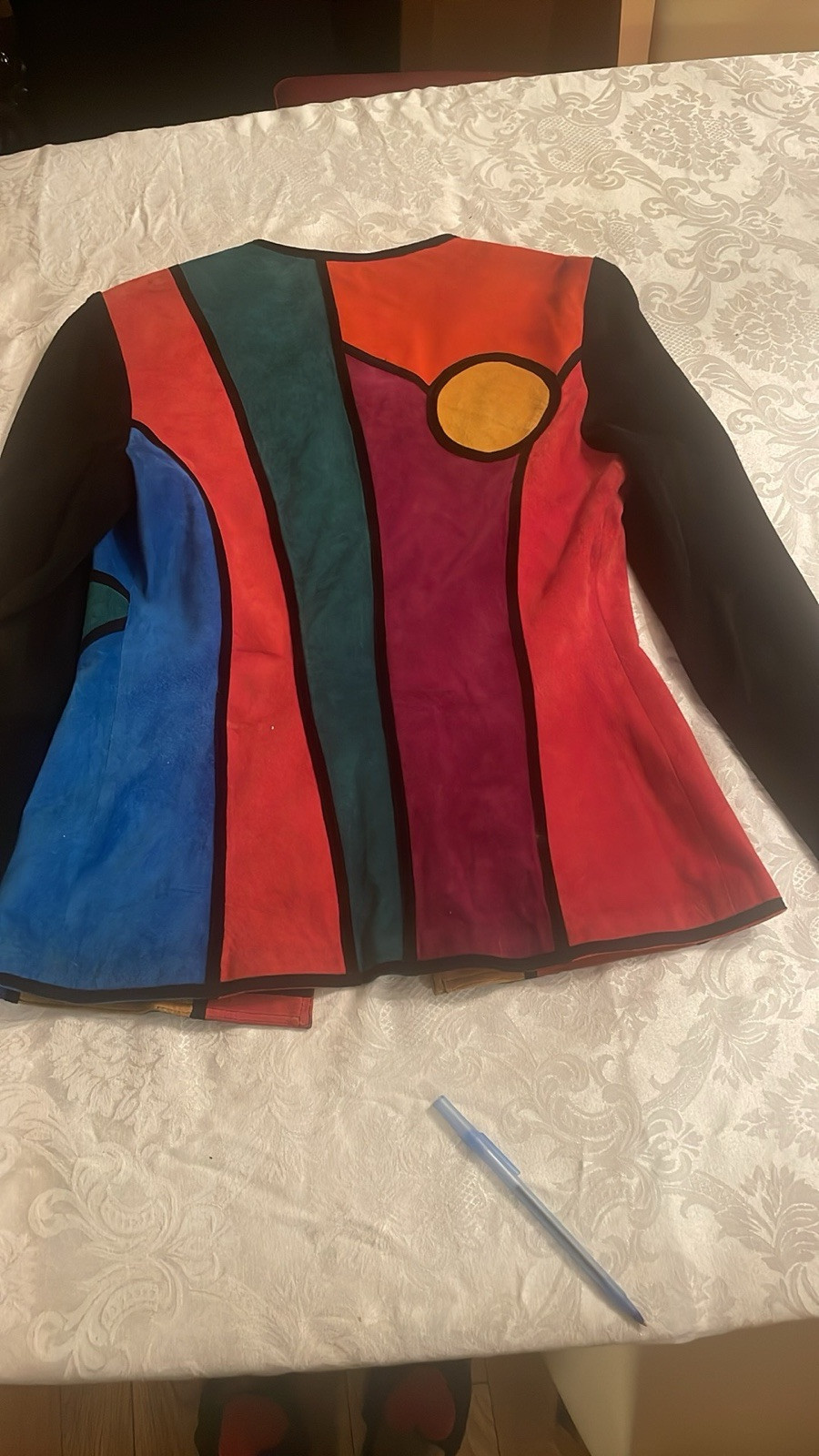 Vintage Suede Pia Rucci Jacket