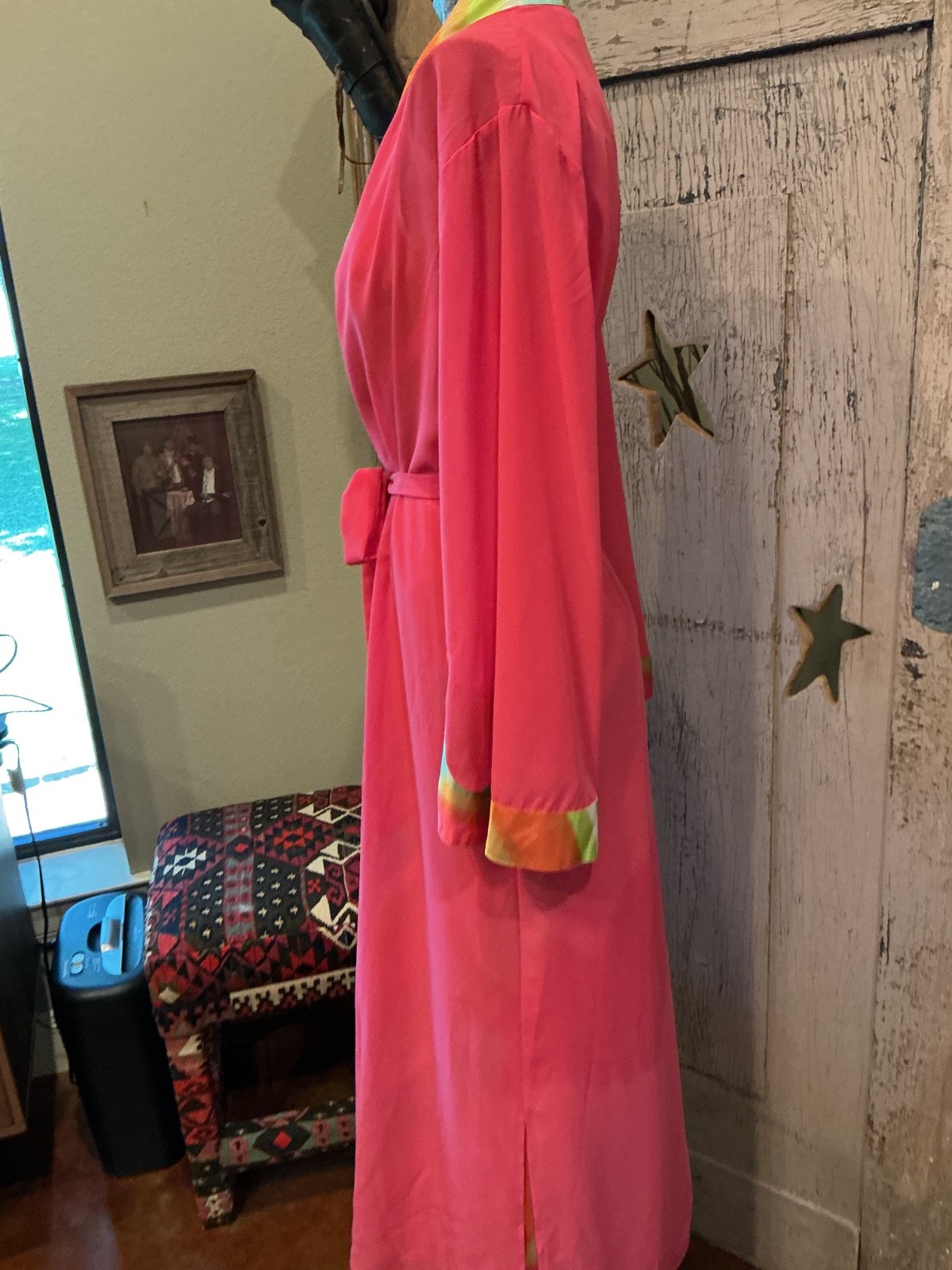 Vtg 2pc. Set Valerie Stevens Nightgown & robe GOLDEN GIRLS