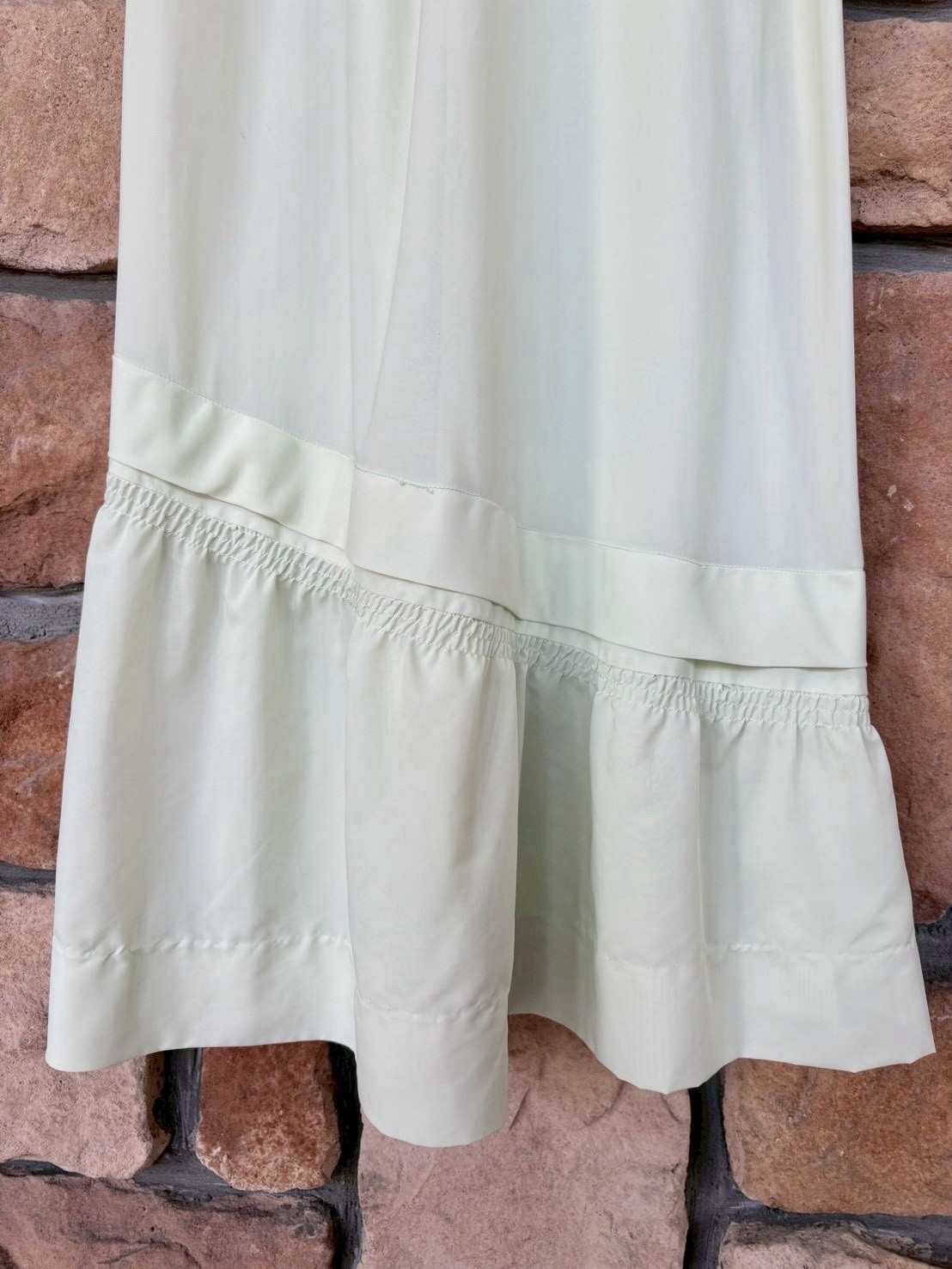 Vintage1950s Dora Gottieb Dupont Nylon Lace Sheer Lingerie Slip Dress