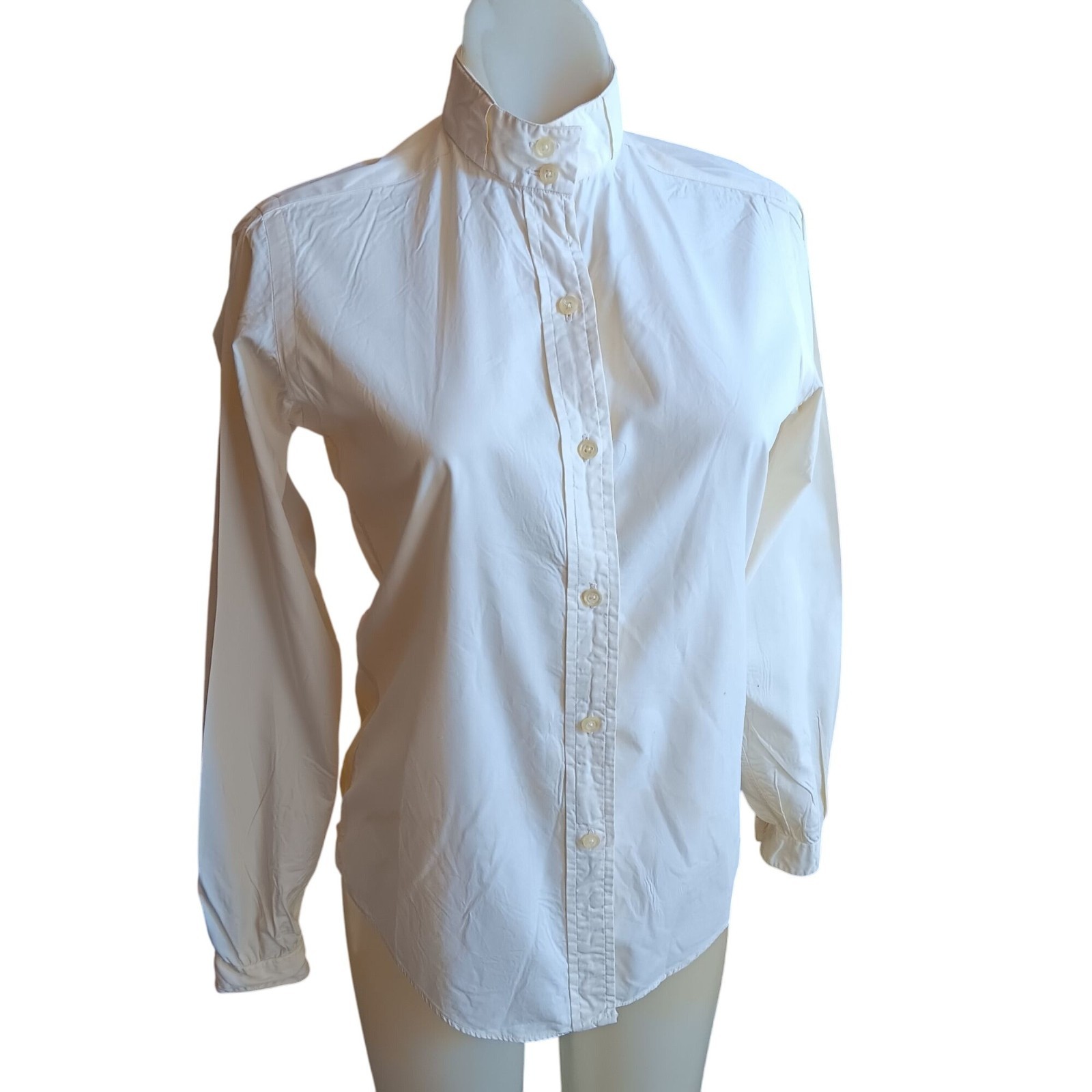 True Vintage Blouse 1950’s sz 6 Nantucket Cotton Button-Up Sailing Yacht Club