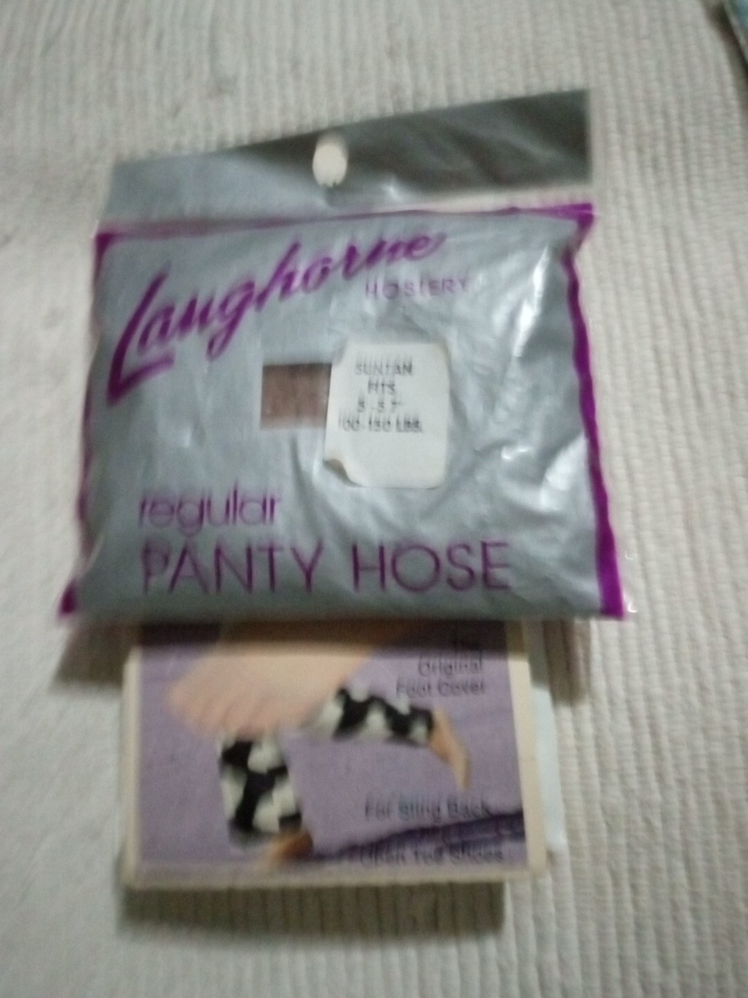 VINTAGE Pantyhose Lot Of 9- Various Colors, Sizes And Brands 1 Full Figured