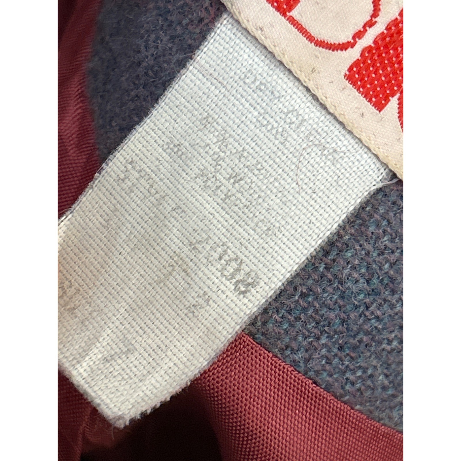 Vintage Pastel Wool Plaid Jacket 80s 90s Soft Grunge Retro Minimalist Coat