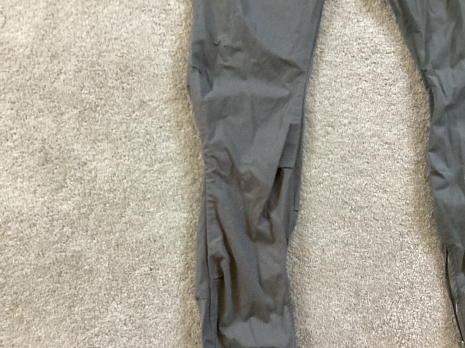 Hussein Chalayan Vintage Pants Size 48 Pin Tuck Pleating Gray Made In Italy