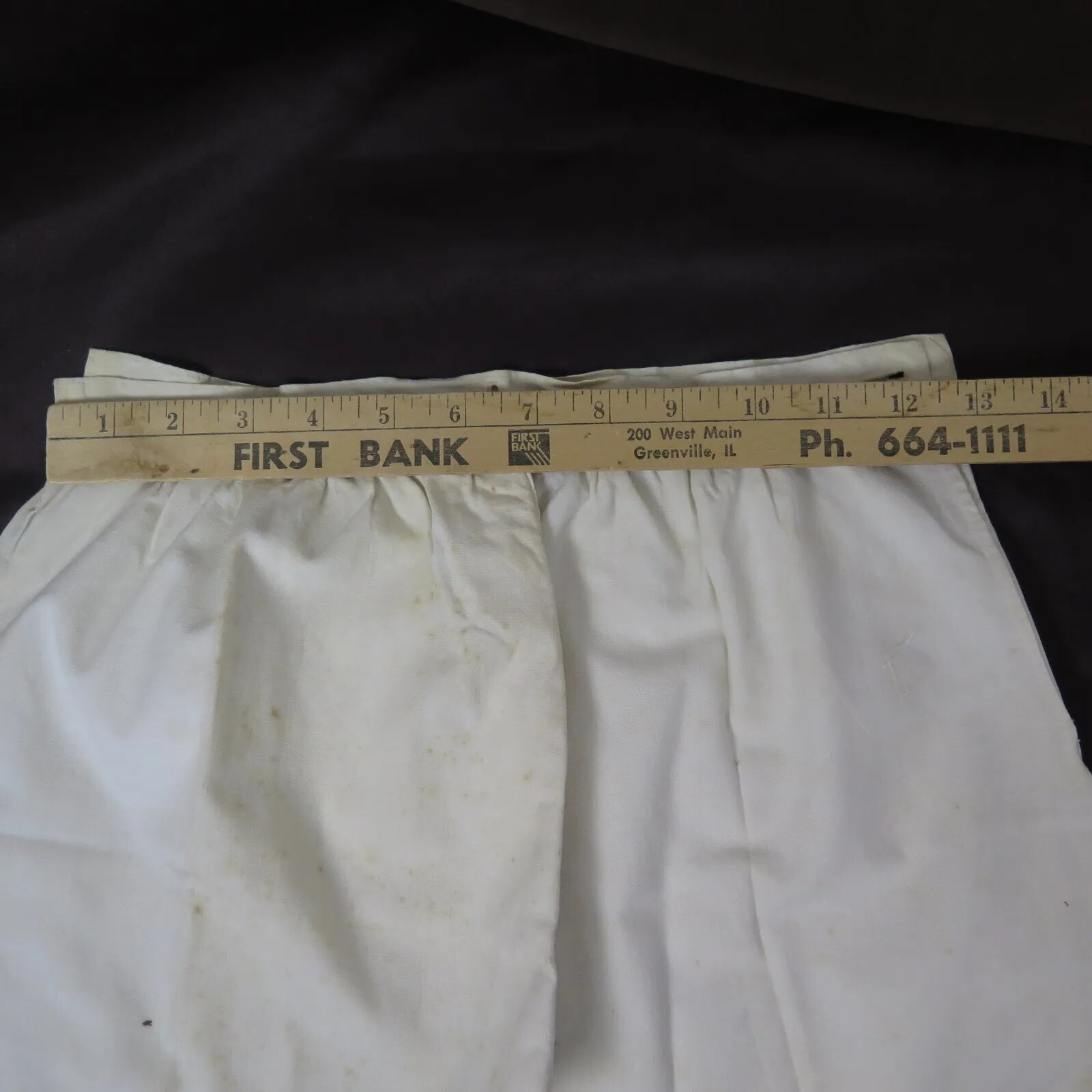Handmade Undergarment Antique Women’s Cotton 6 Buttonholes Pantaloon