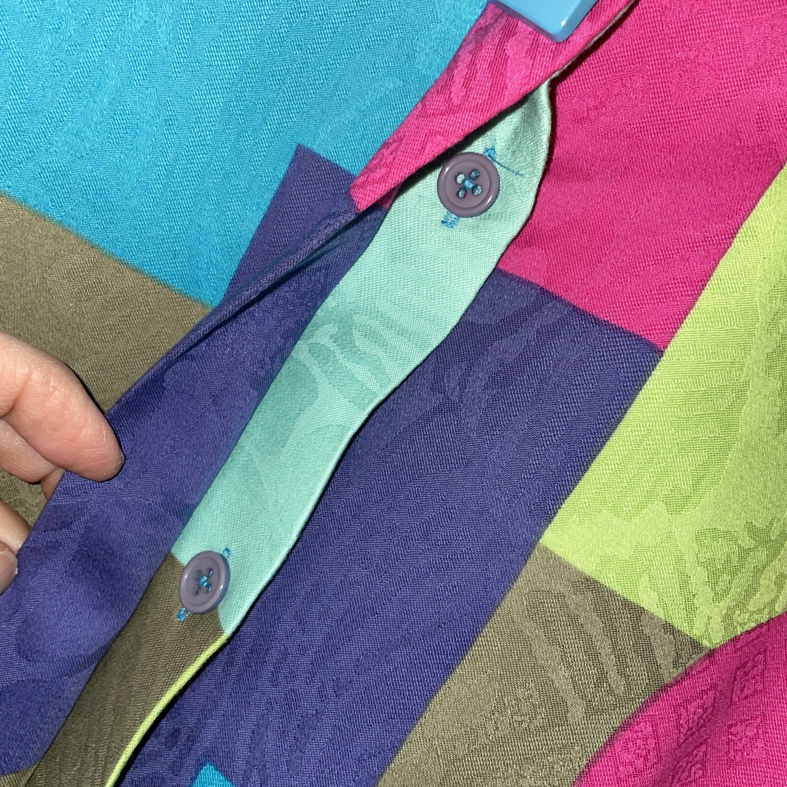 Vtg Anne Crimmins for Umi Collections Jacket Mod Abstract Statement Artsy Sz 6