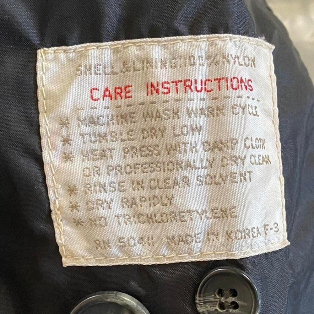 Fleet Street 1980’s black windbreaker trench coat