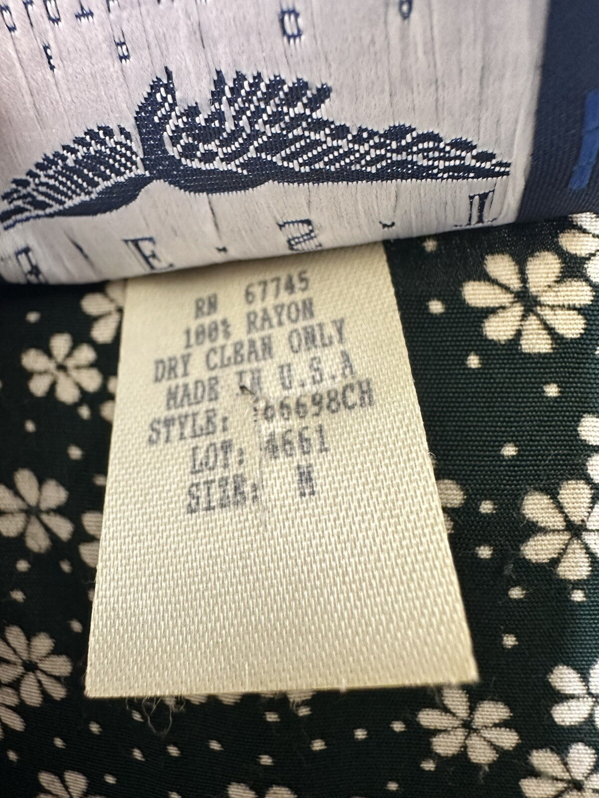 Vintage Best American Clothing Co Suit Top M Bottom Sm Green Floral Polka Dot