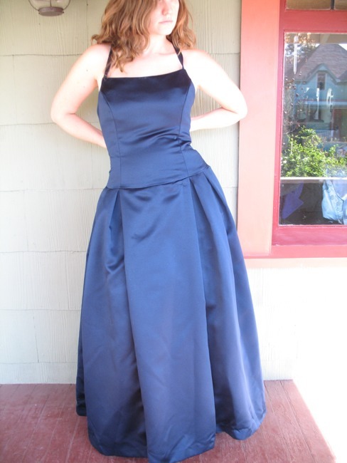GLAMOUROUS BOMBSHELL STARLET FORMAL GOWN DRESS L/14