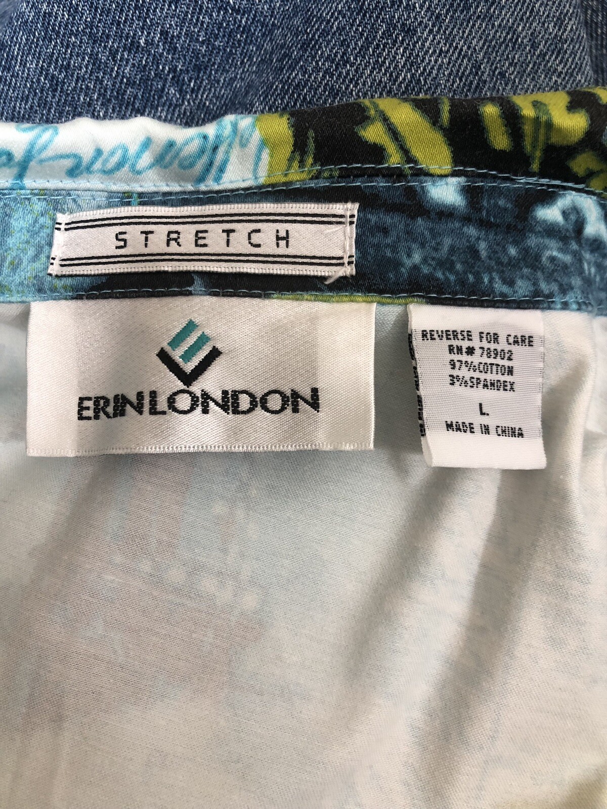 Vintage Blazer Jacket – Western Theme – Vintage Erin London Cowgirl Print Blazer