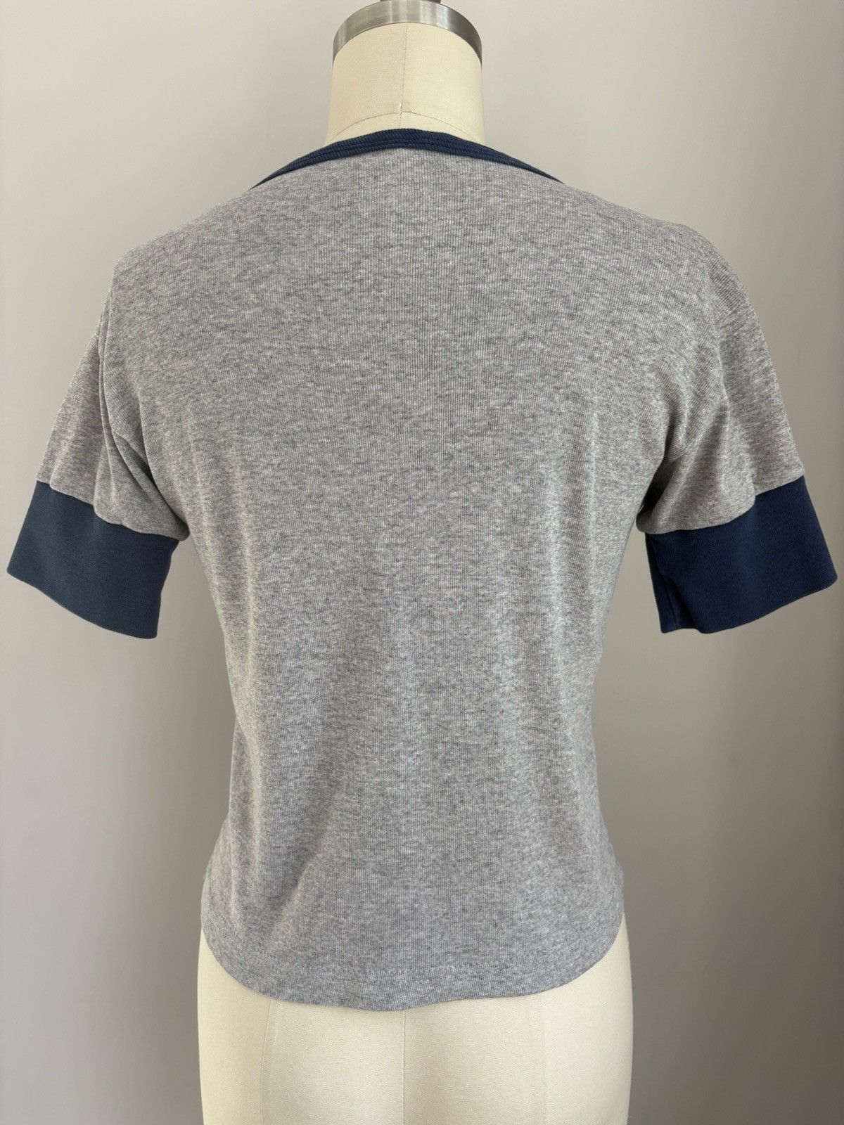 Vintage 80’s Syracuse University Orange High Fever Cropped Ringer T Shirt XS/S