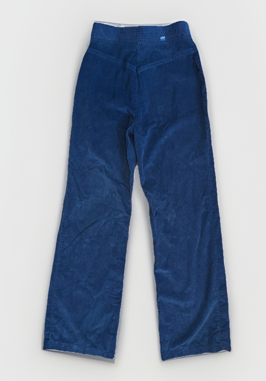 Levi’s Womens BIG E 70’s High Rise Blue Corduroy Slacks 25”x32”